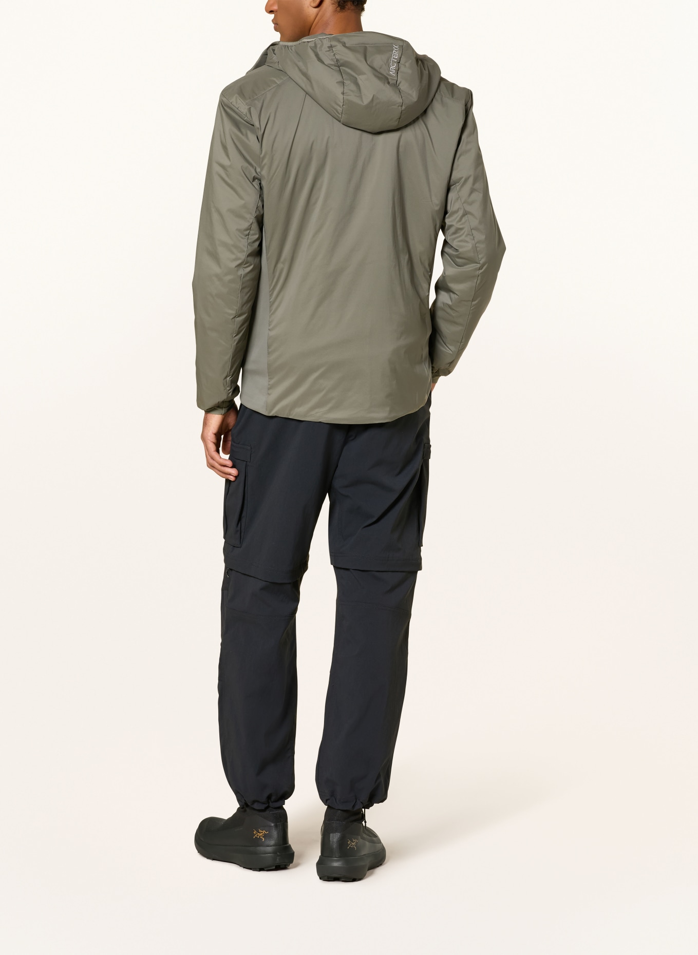 ARC'TERYX Funktionsjacke ATOM HOODY: KHAKI