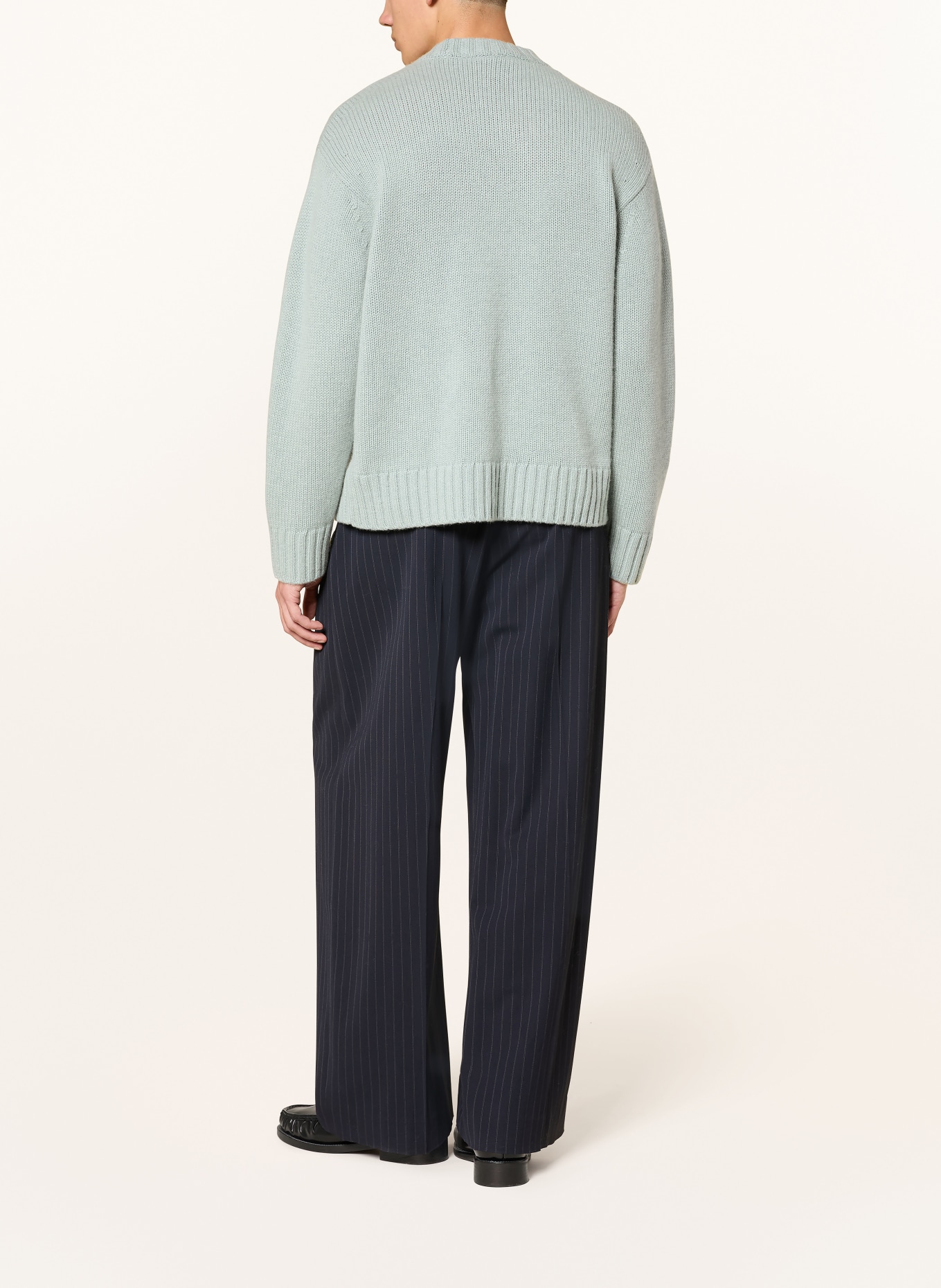 COS Cashmere sweater: LIGHT BLUE