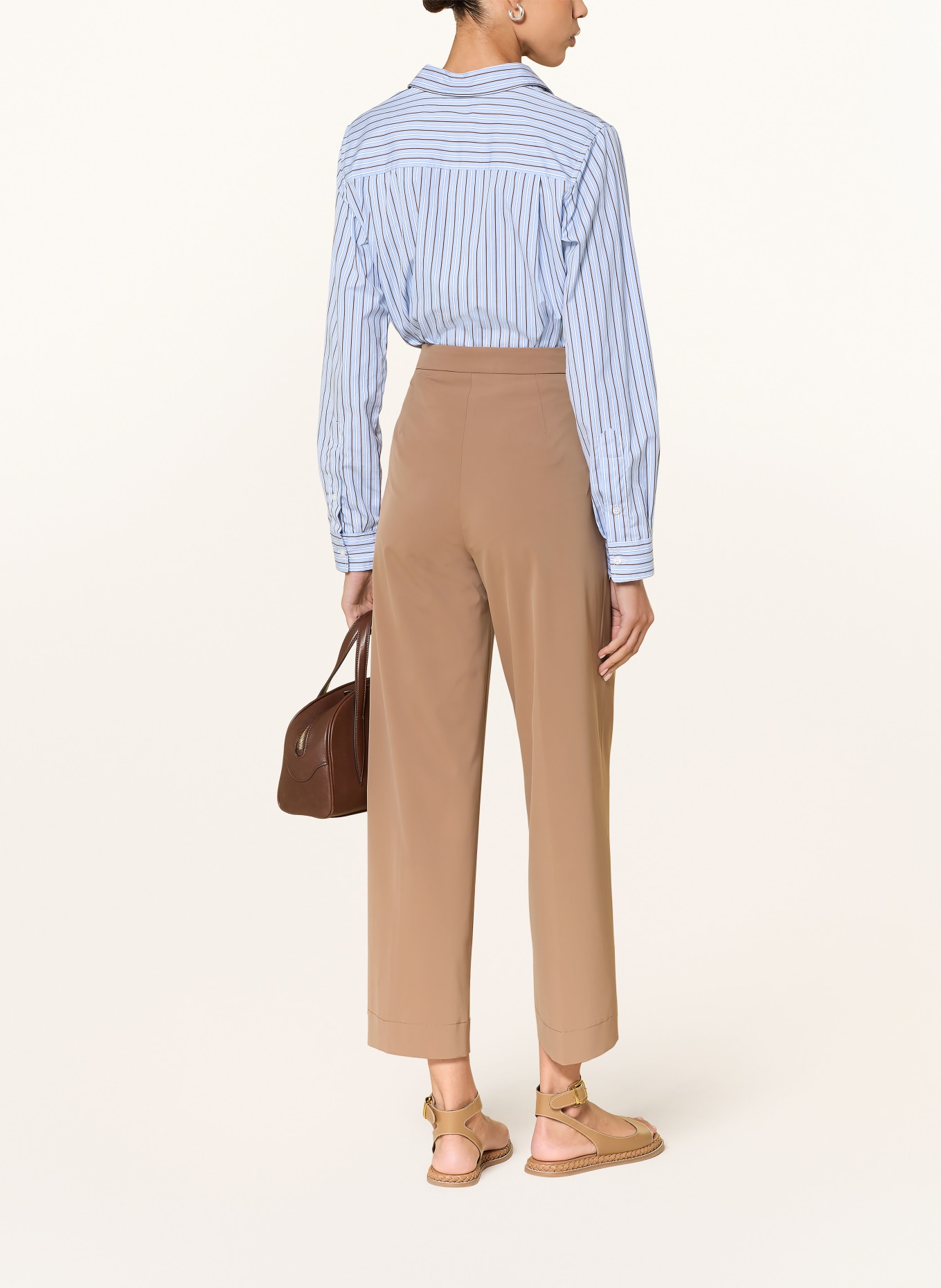 RAFFAELLO ROSSI 7/8 pants PALINA: COGNAC