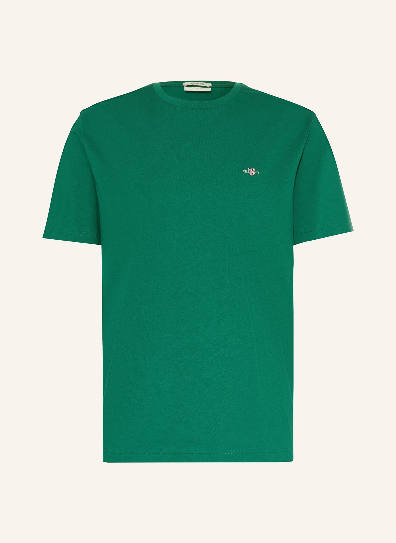 GANT T-Shirt: DUNKELGRÜN