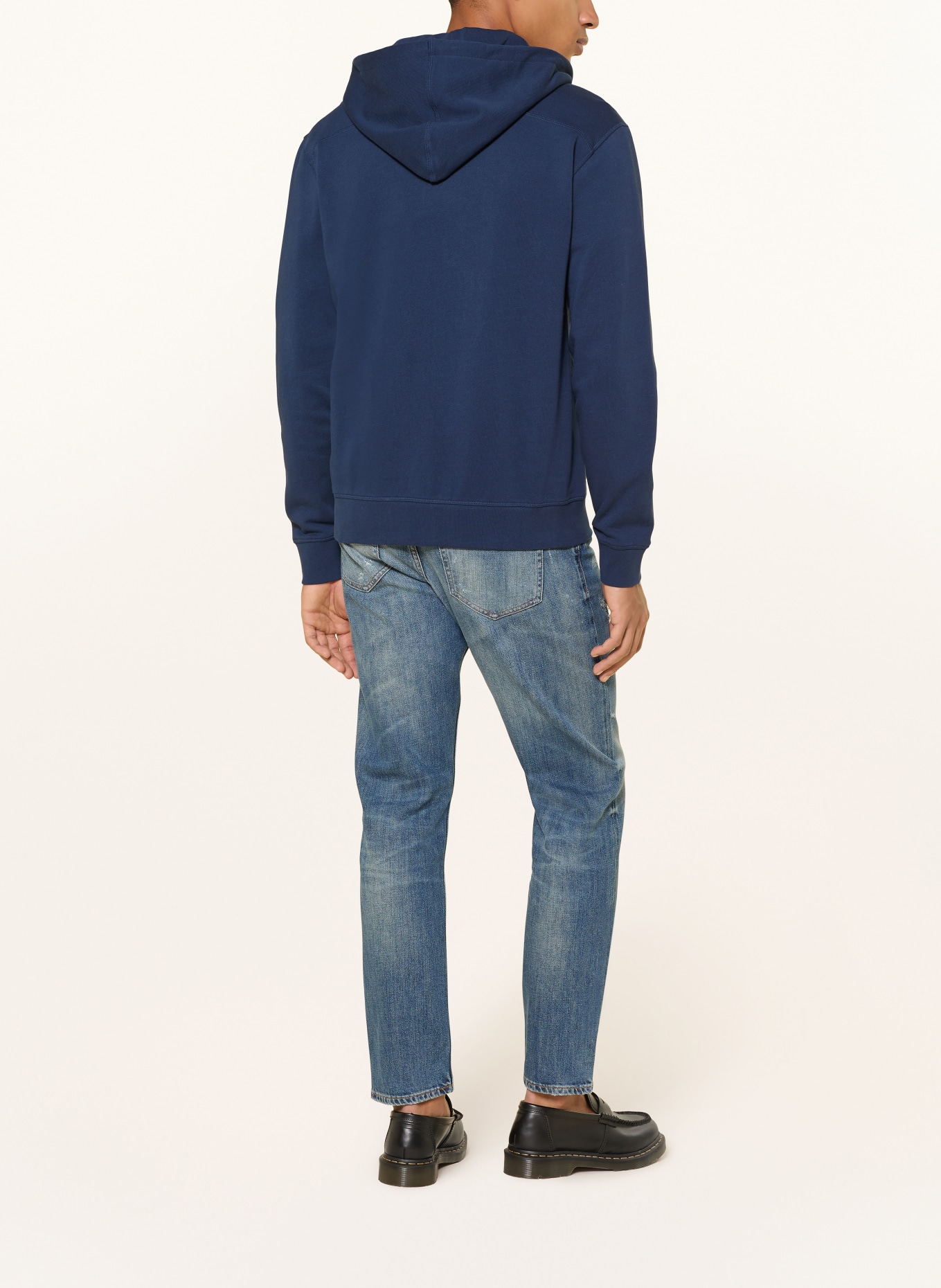 BOSS Sweatjacke ZETALKY: DUNKELBLAU