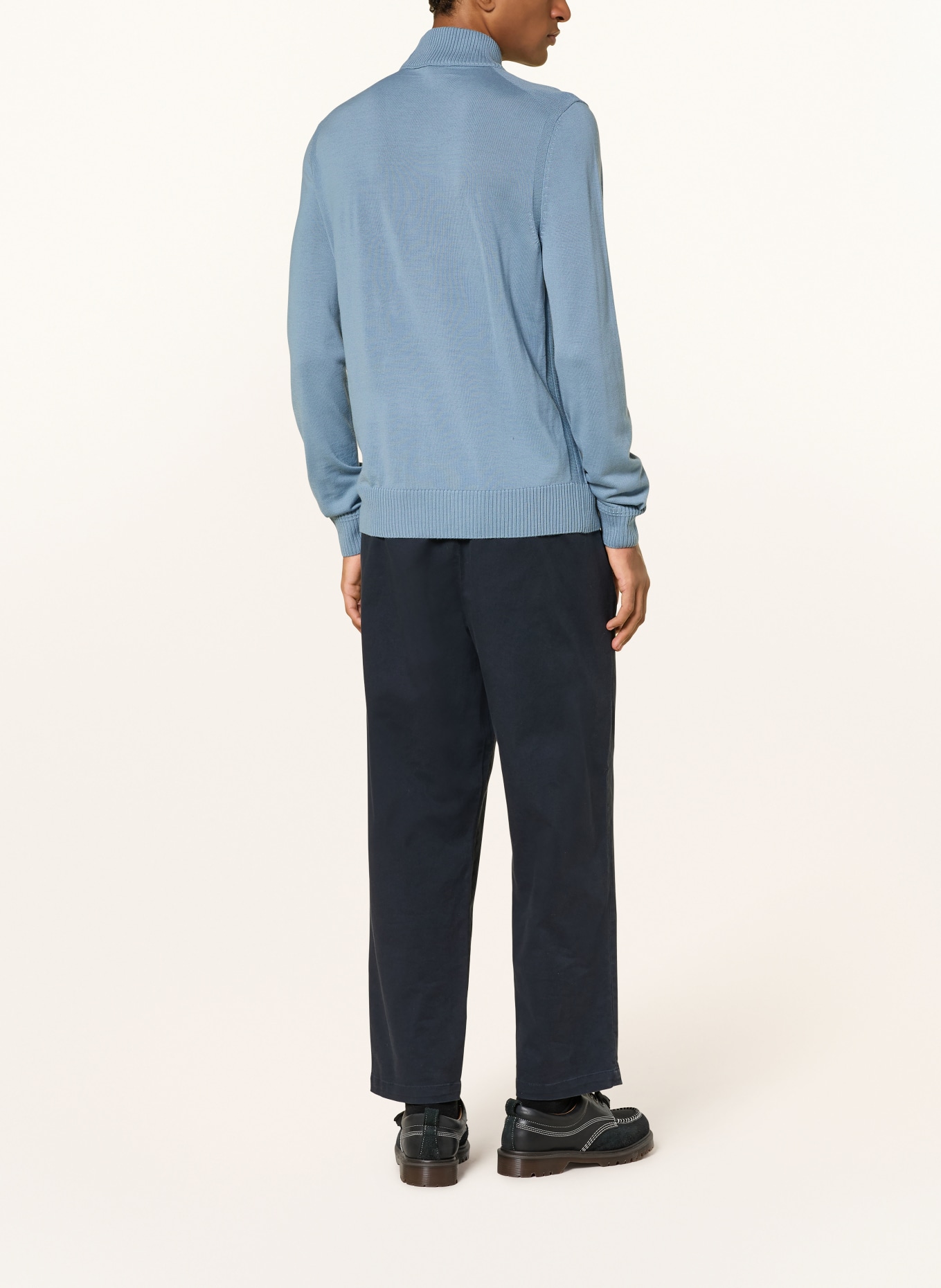 BOSS Pullover AVAC: HELLBLAU