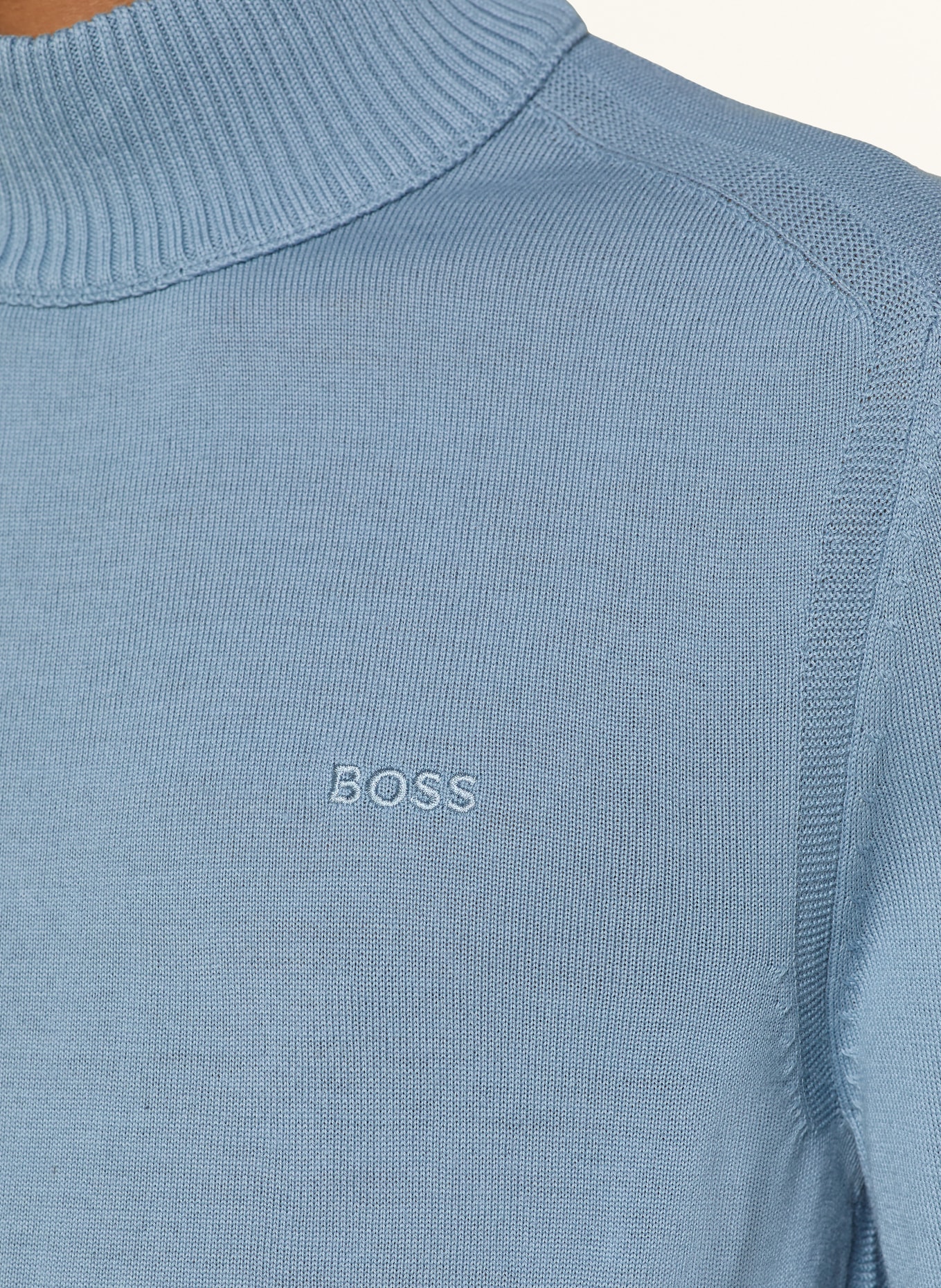 BOSS Pullover AVAC: HELLBLAU