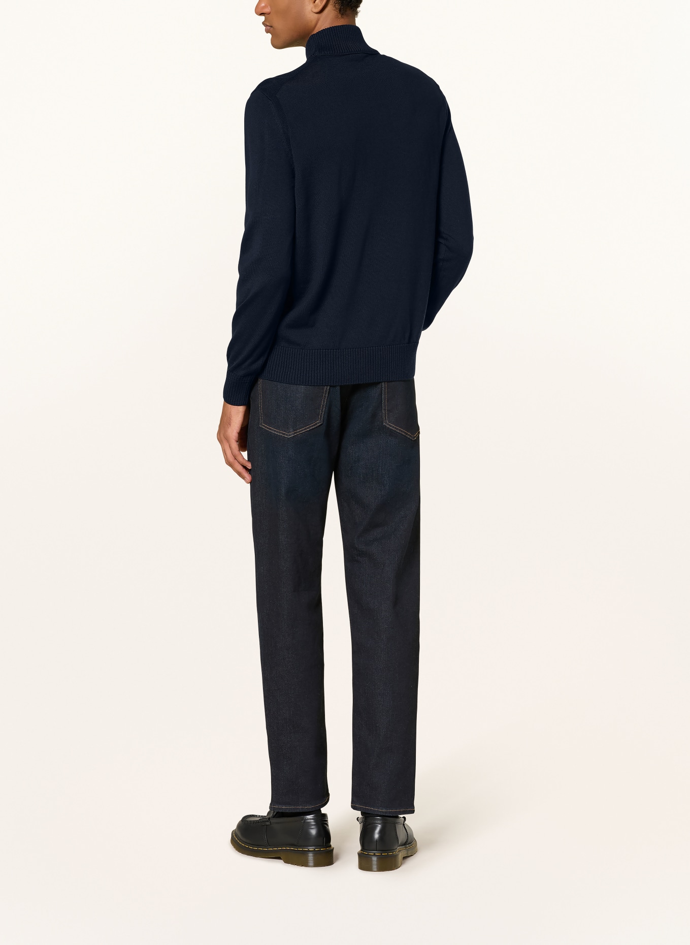 BOSS Pullover AVAC: DUNKELBLAU