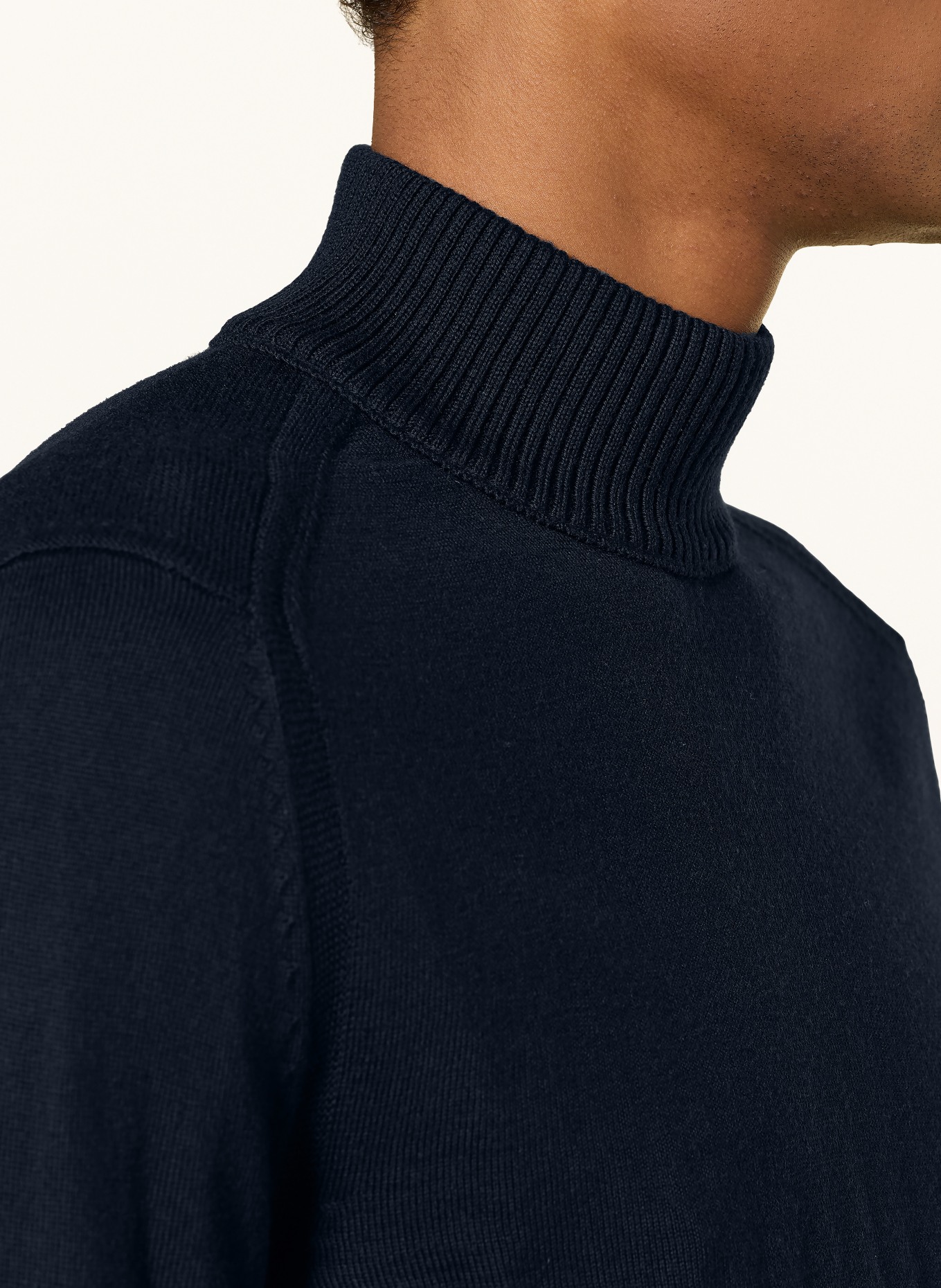 BOSS Pullover AVAC: DUNKELBLAU