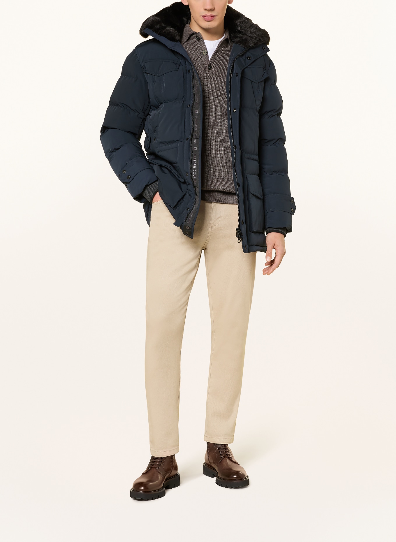 WELLENSTEYN Parka SEAMASTER: DUNKELBLAU