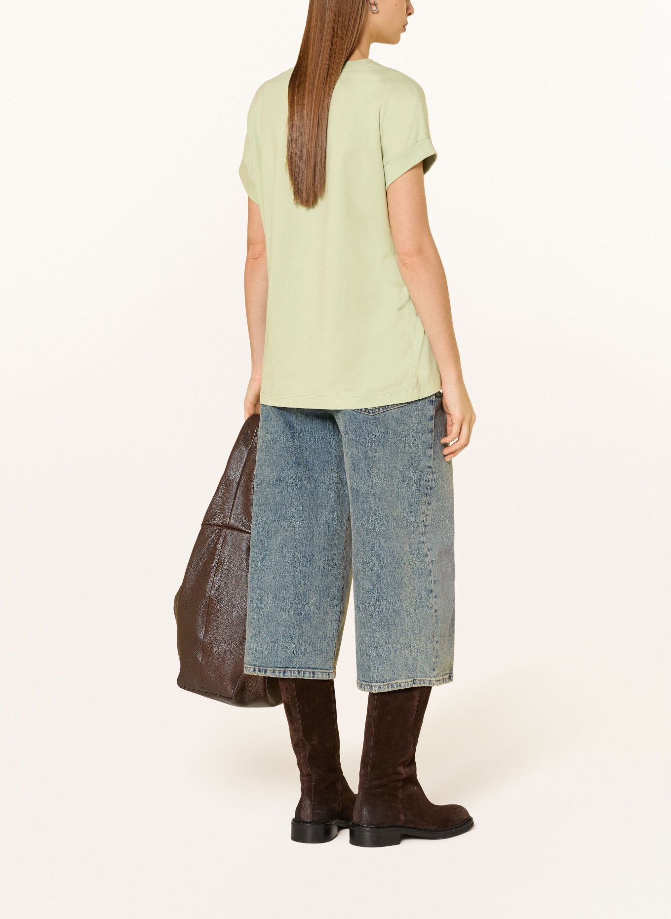 ARMEDANGELS T-Shirt IDAARA: HELLGRÜN