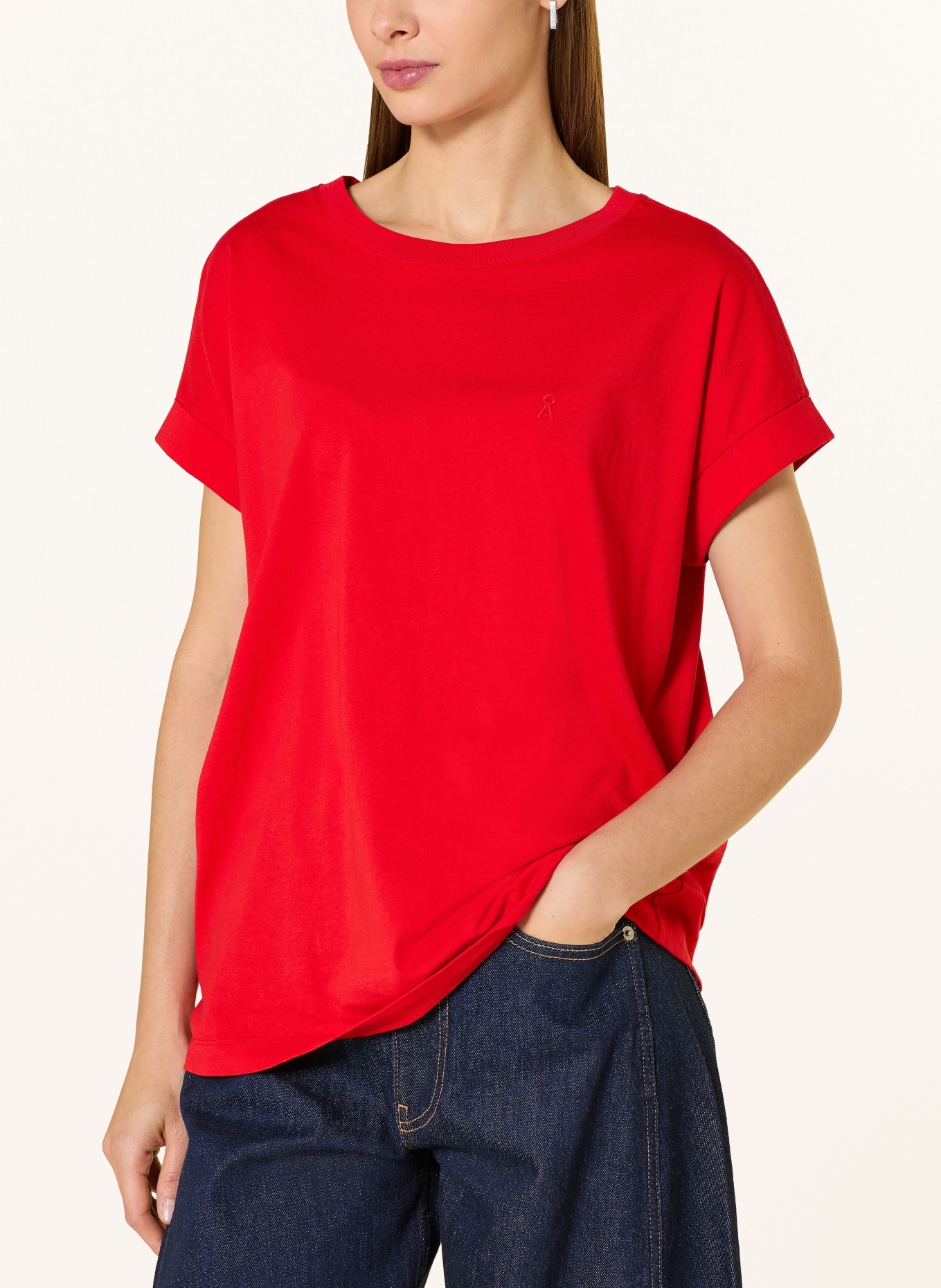 ARMEDANGELS IDAARA T-shirt: RED