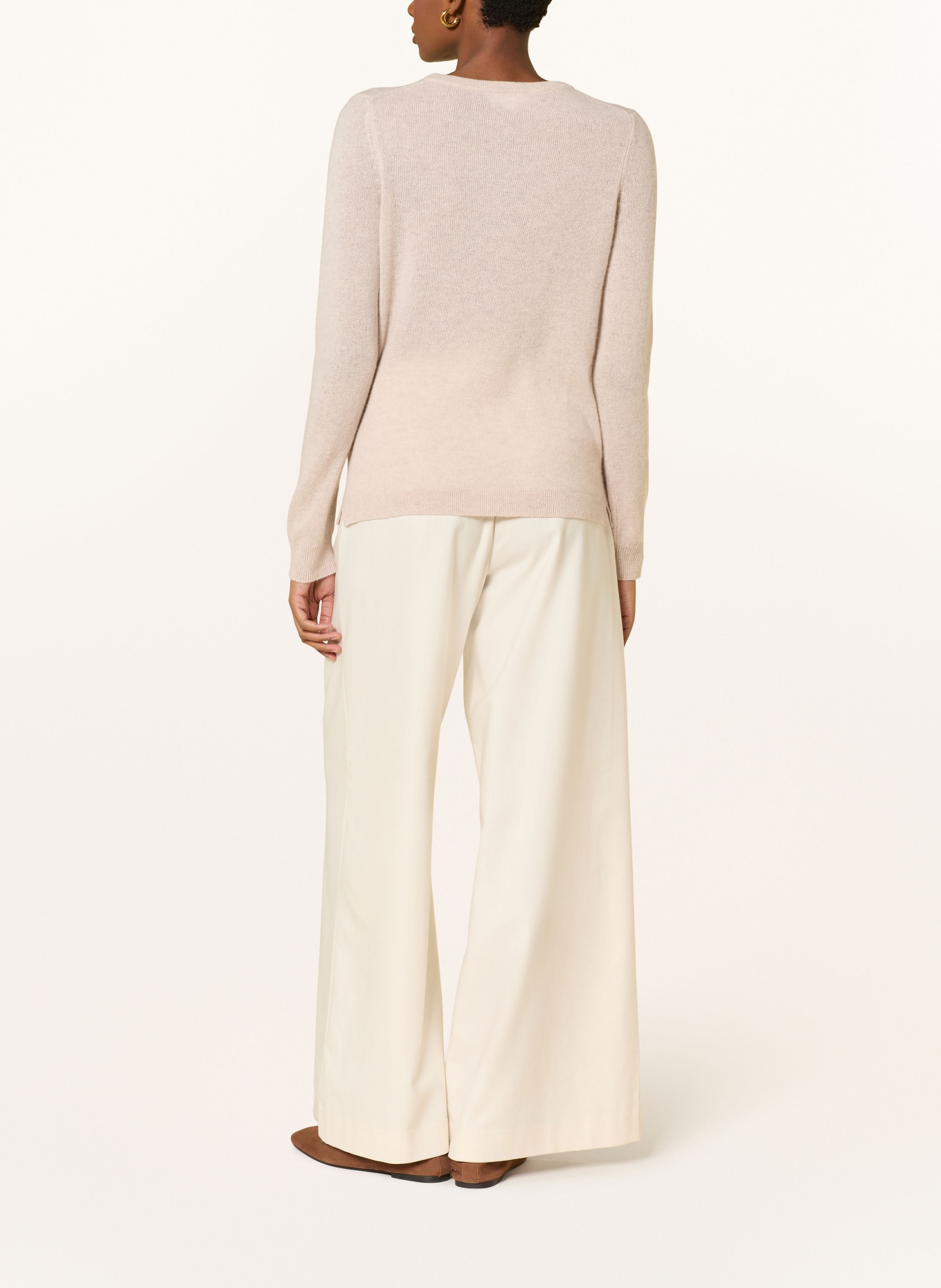 darling harbour Cashmere-Pullover: HAFER MELANGE