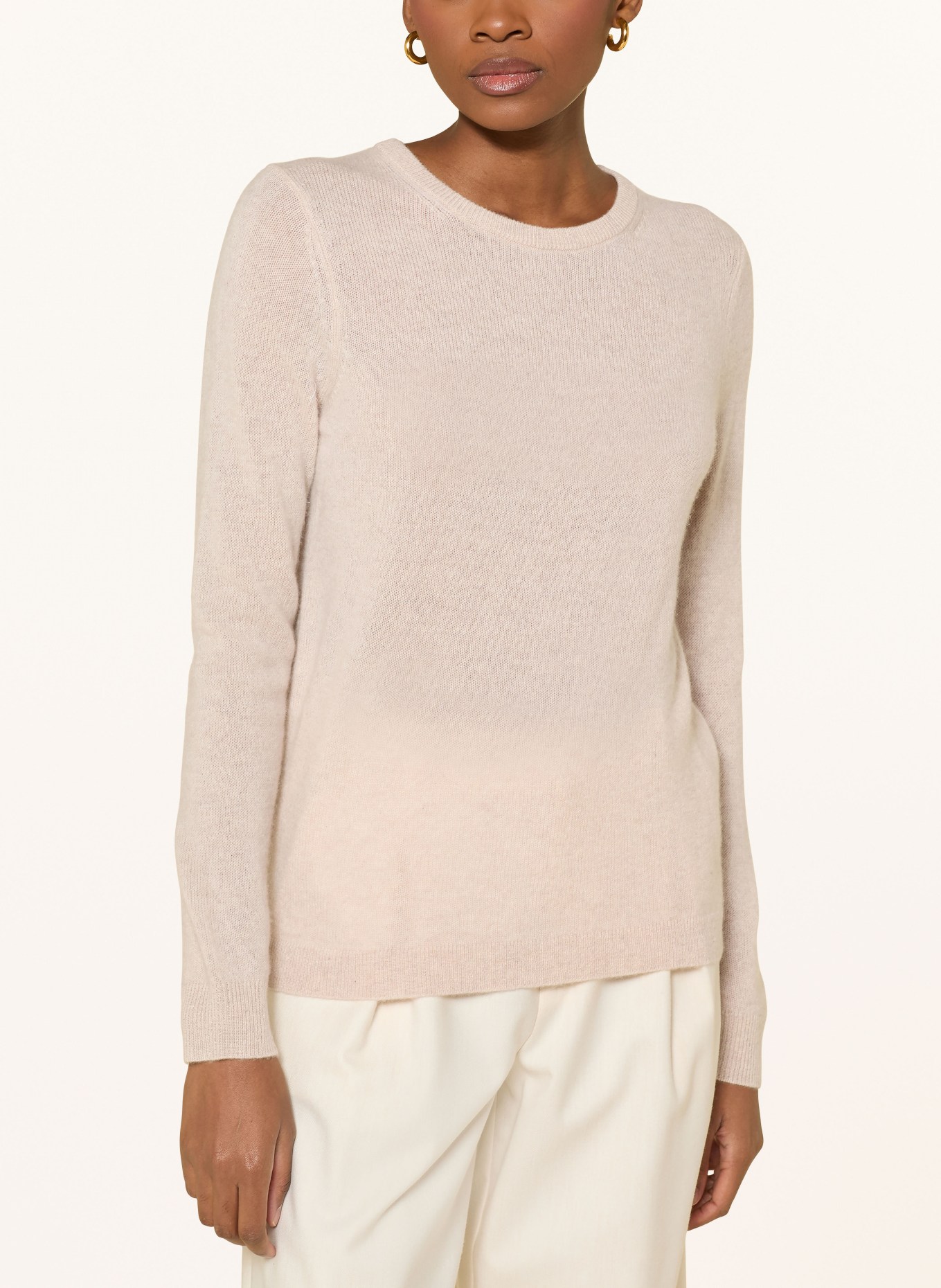 darling harbour Cashmere-Pullover: HAFER MELANGE