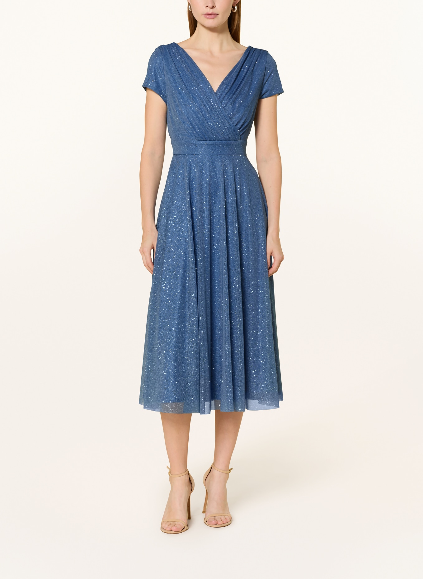 Vera Mont koktejlové šaty: MODRÁ