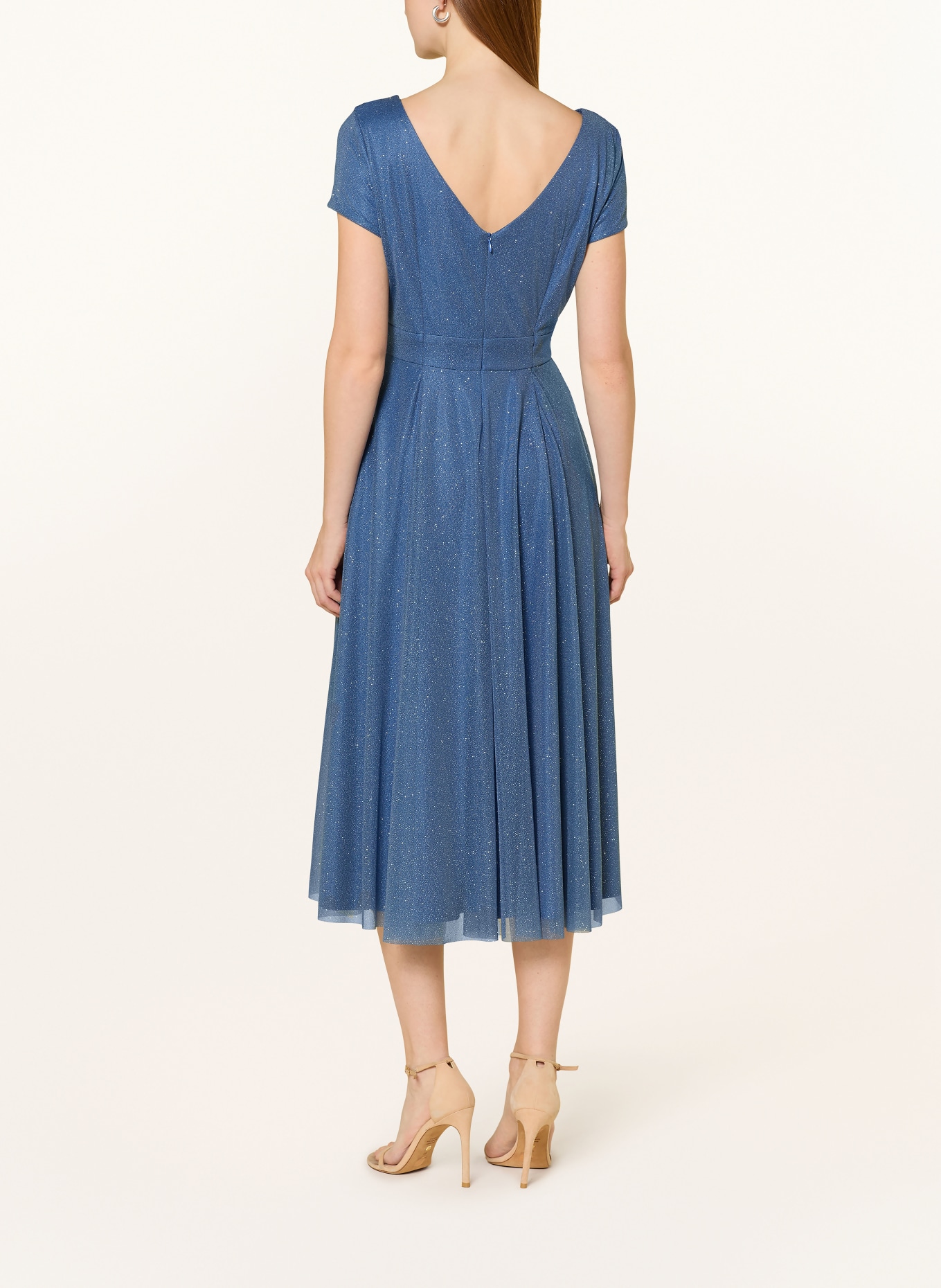 Vera Mont koktejlové šaty: MODRÁ