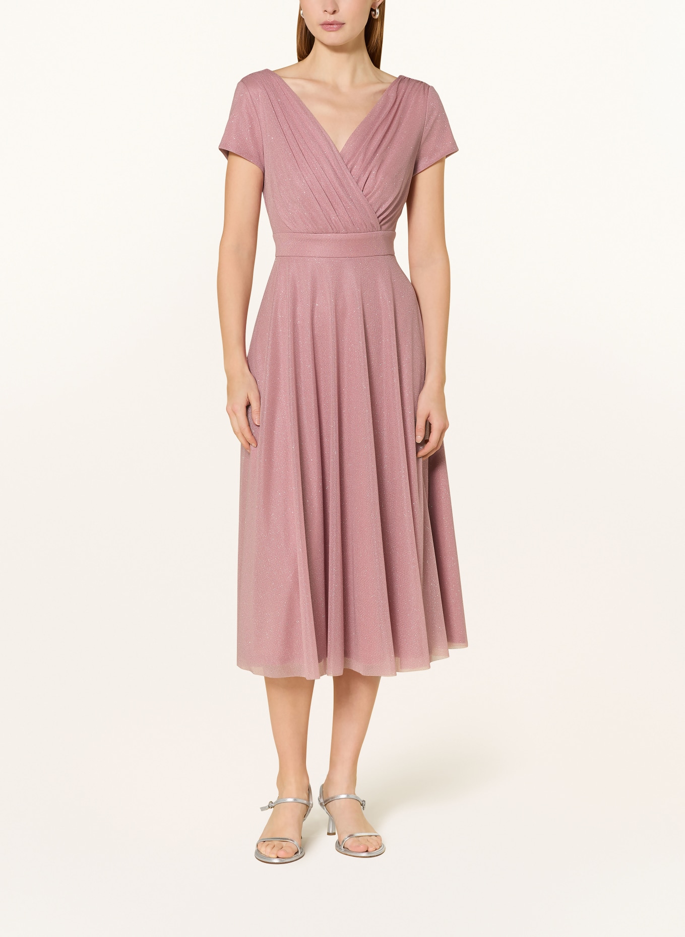 Vera Mont cocktail dress: DUSKY PINK