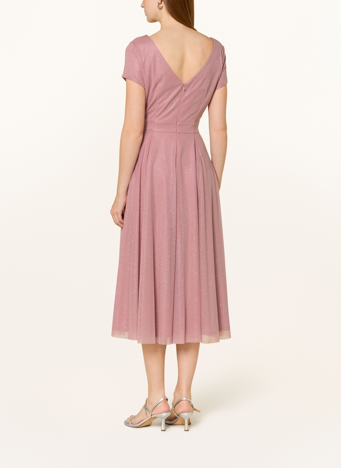 Vera Mont cocktail dress: DUSKY PINK