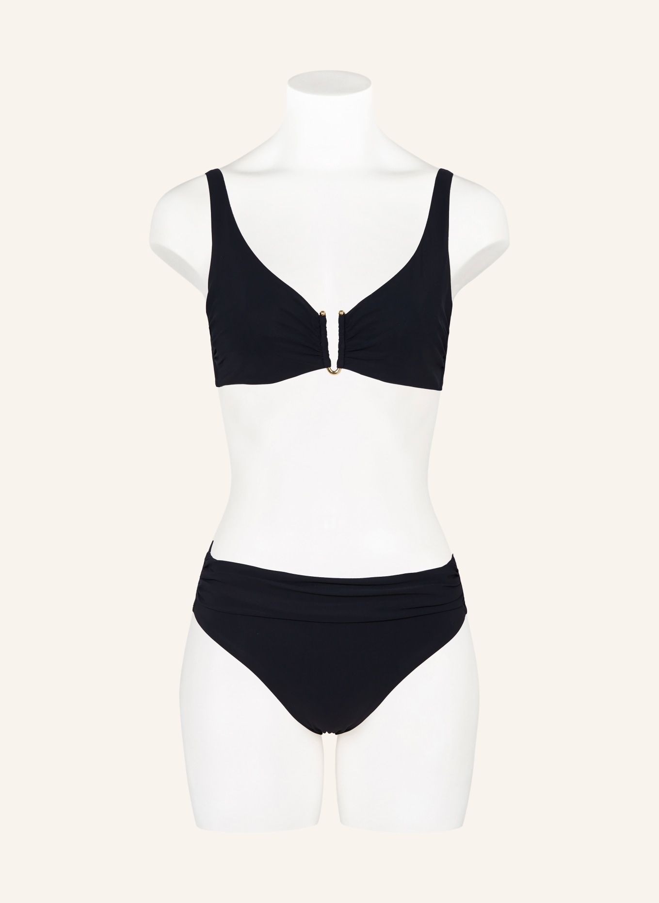 MARYAN MEHLHORN Basic-Bikini-Hose HONESTY: DUNKELBLAU