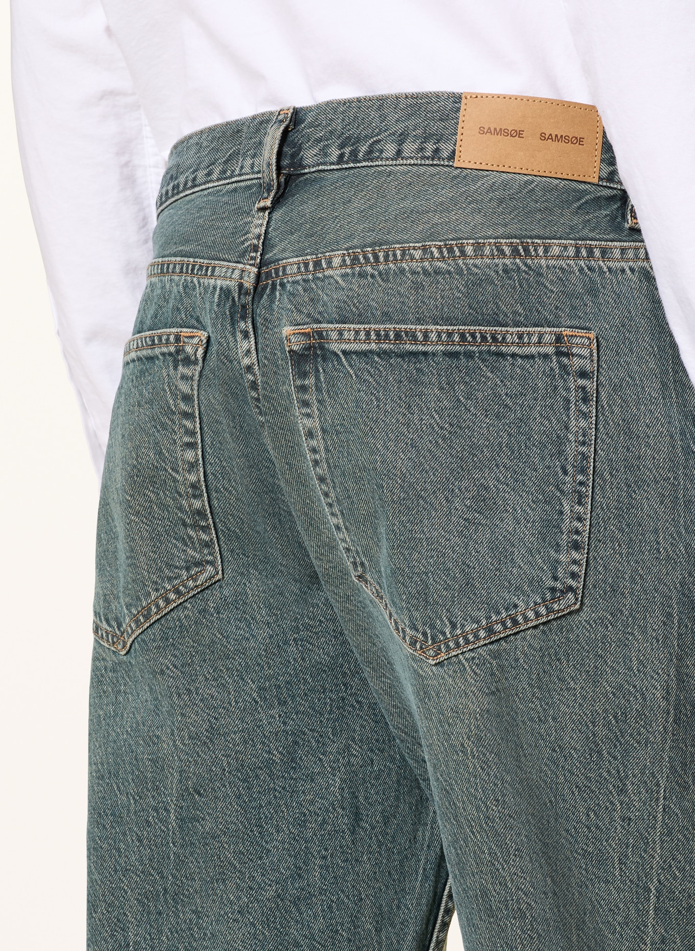 SAMSØE  SAMSØE Jeans SAEDDIE Regular Fit: CLR002391 Dark caribbean