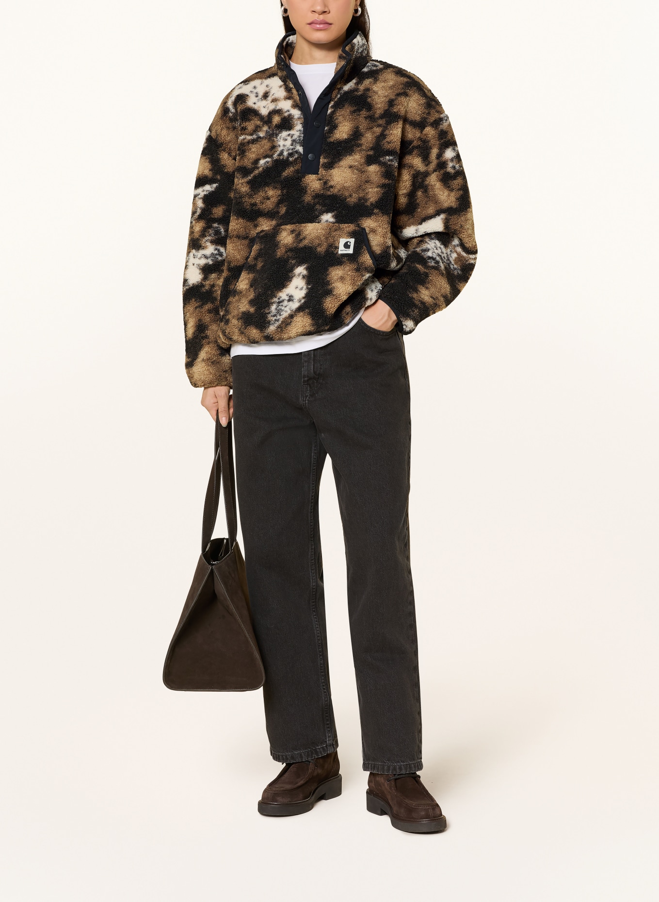 carhartt WIP Straight jeans W' BRANDON: 8906 Black Stone Washed