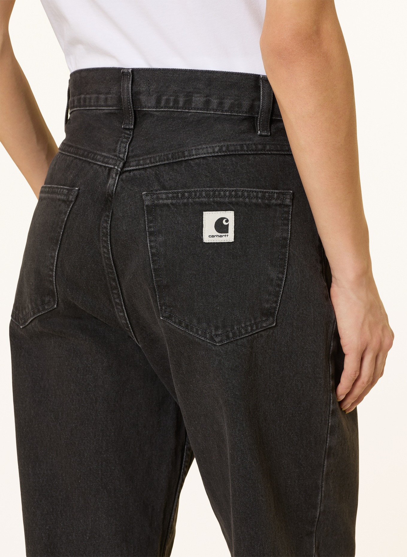 carhartt WIP Straight jeans W' BRANDON: 8906 Black Stone Washed