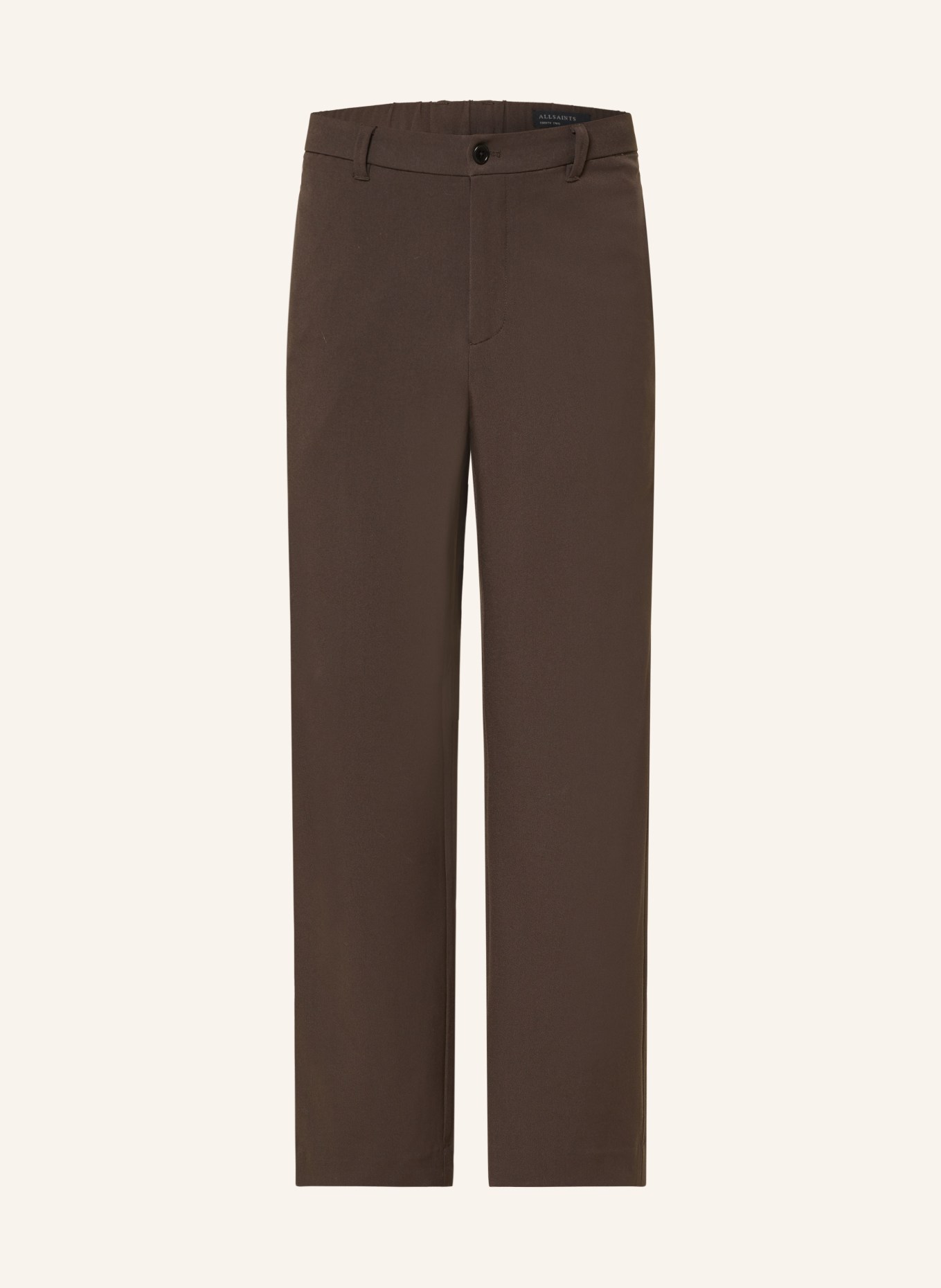 ALLSAINTS Chino HALLA Relaxed Wide Fit: DUNKELBRAUN