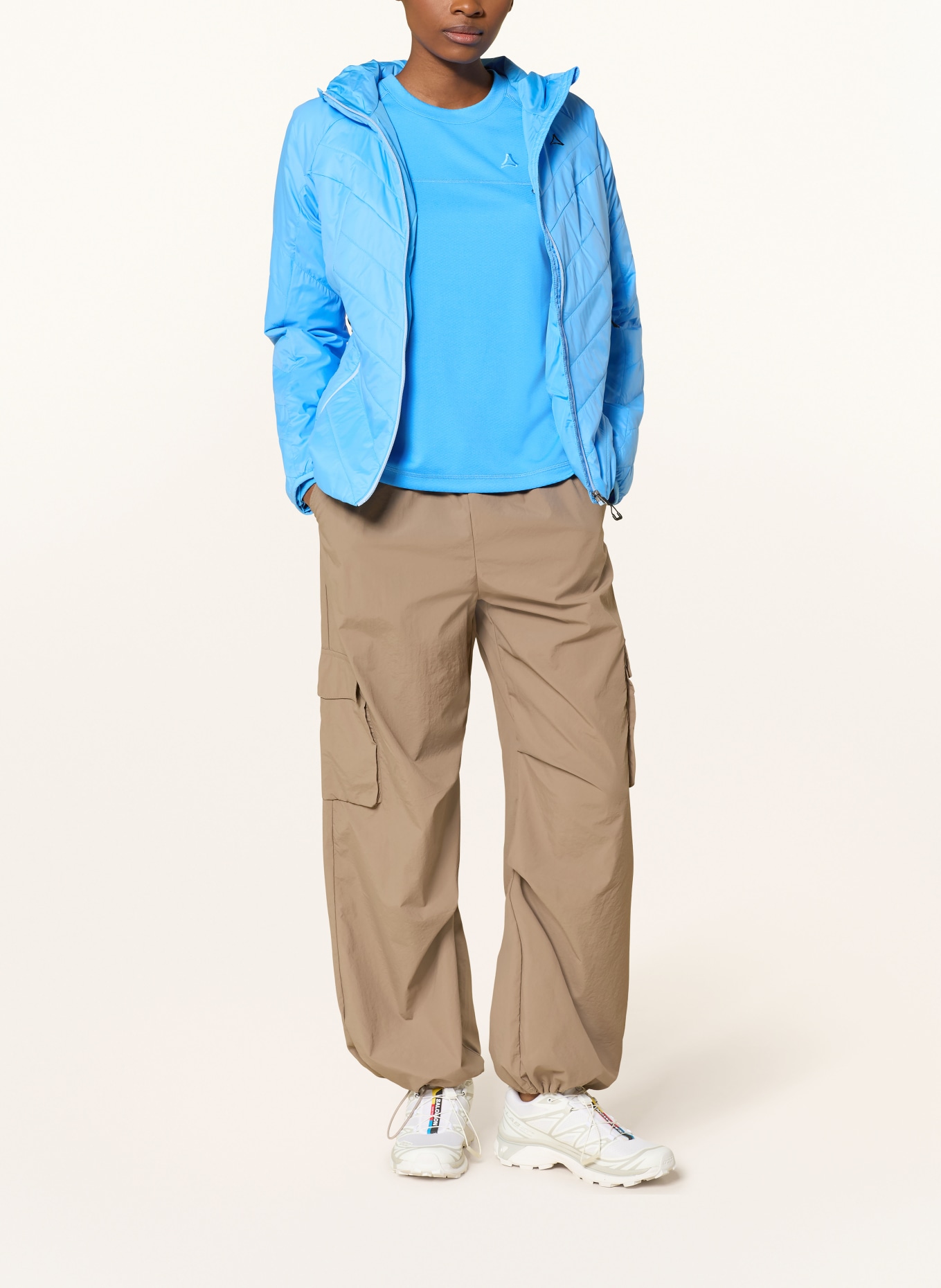 Schöffel Longsleeve SMUE: NEONBLAU