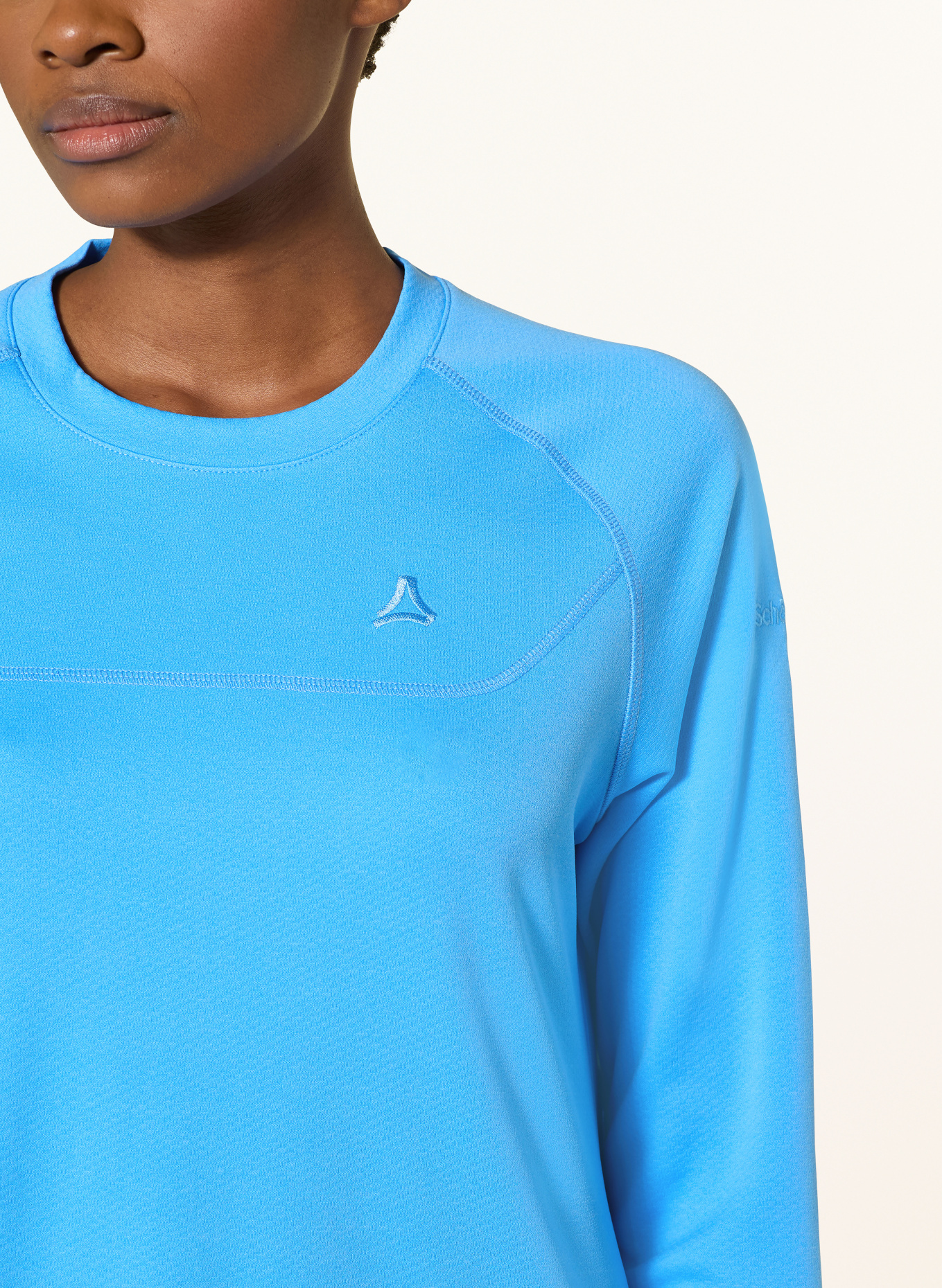 Schöffel Longsleeve SMUE: NEONBLAU