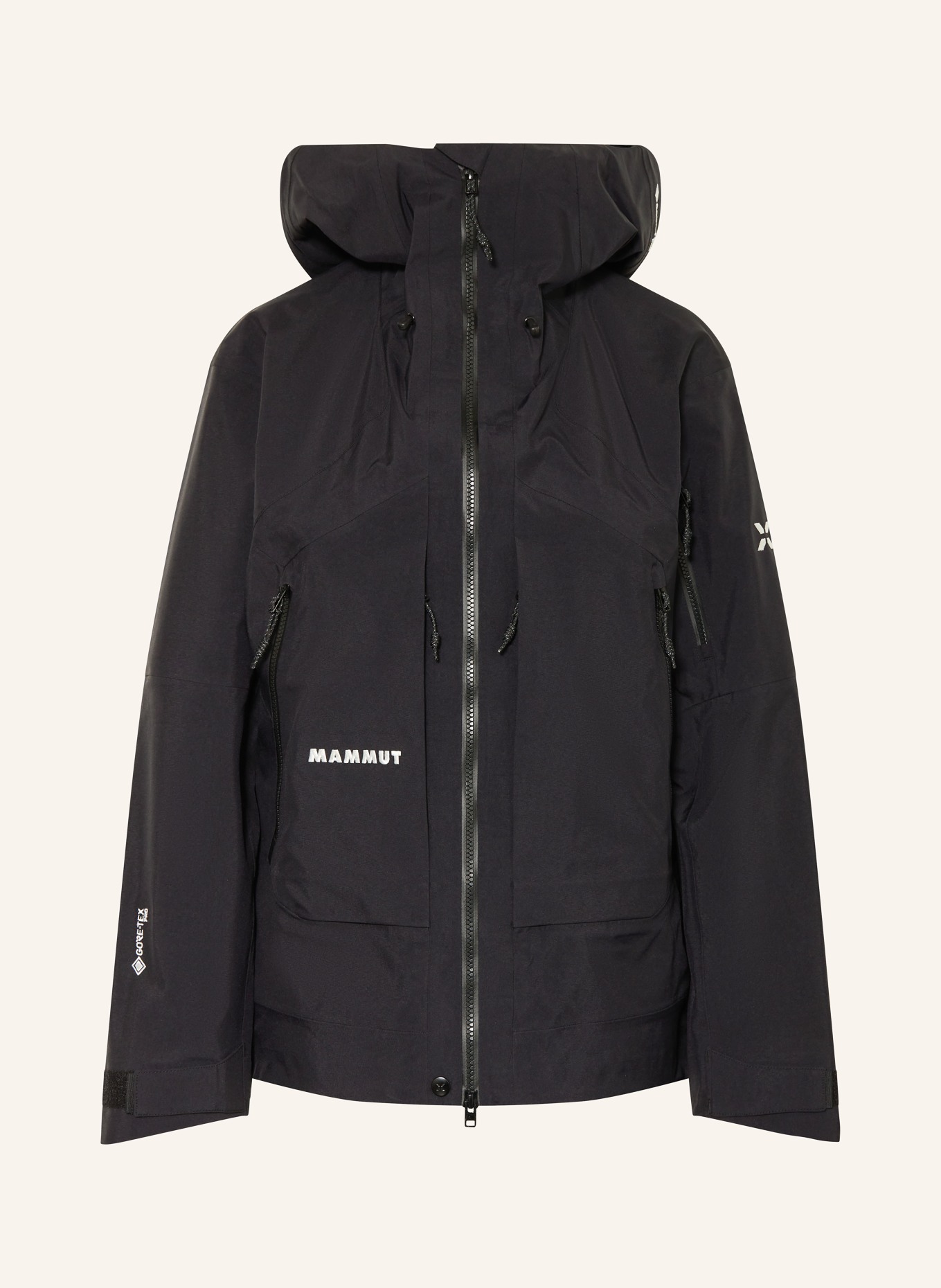 MAMMUT Hardshell-Jacke EIGER NORDWAND PRO HS: SCHWARZ