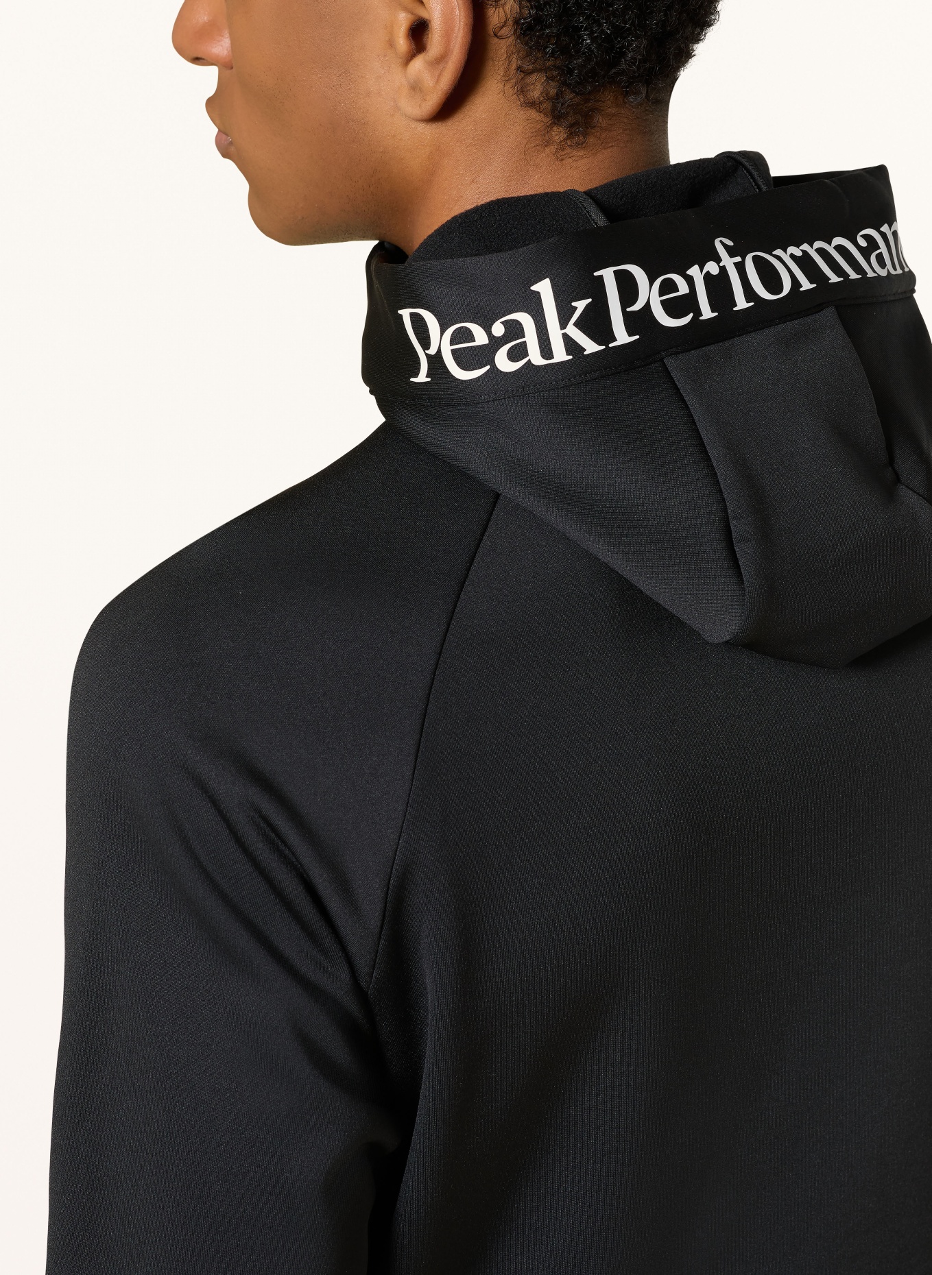Peak Performance Midlayer-Jacke RIDER ESSENTIALS: SCHWARZ