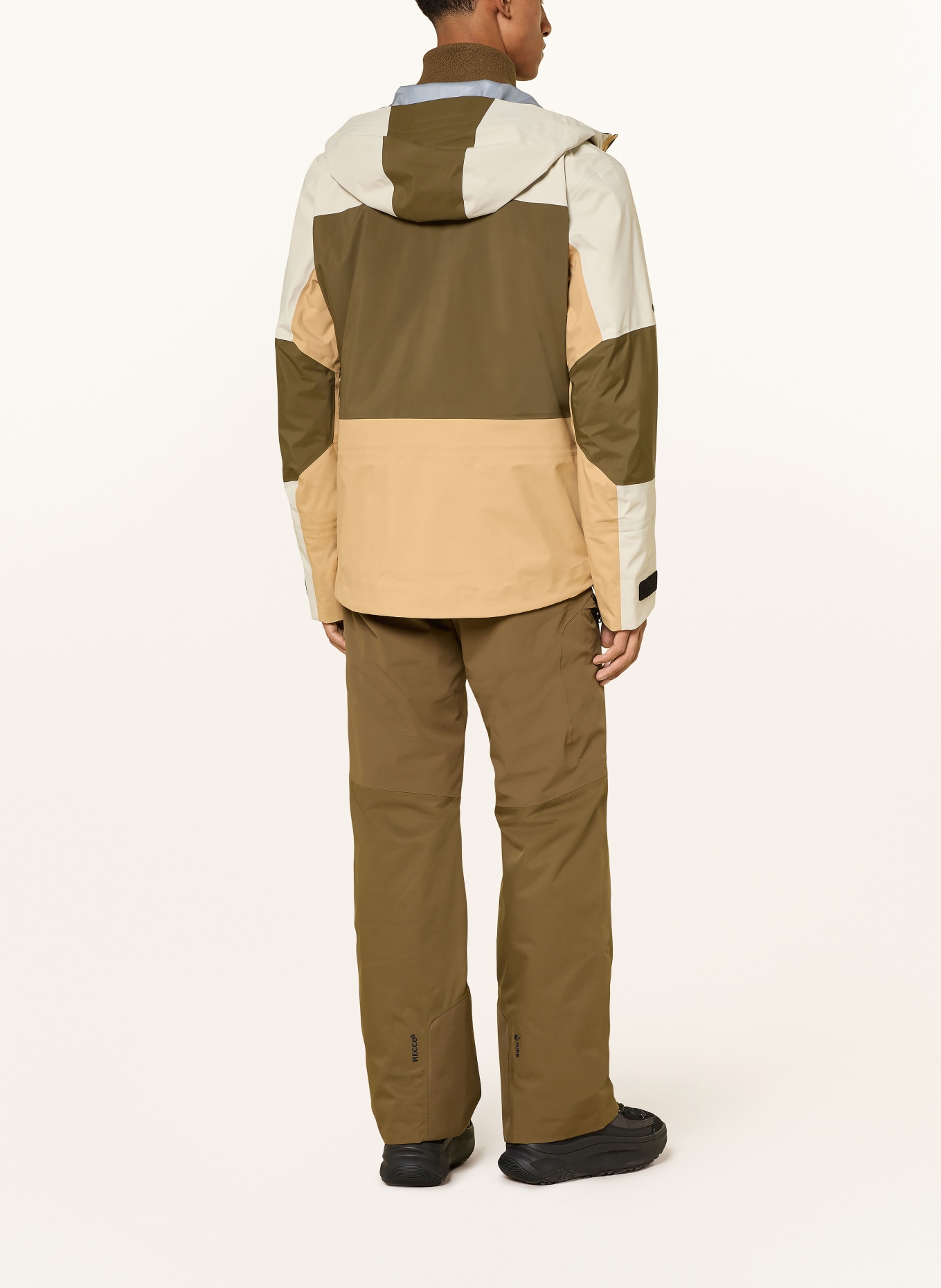 Peak Performance Hardshell-Skijacke GRAVITY GORE-TEX: CAMEL / CREME / OLIV