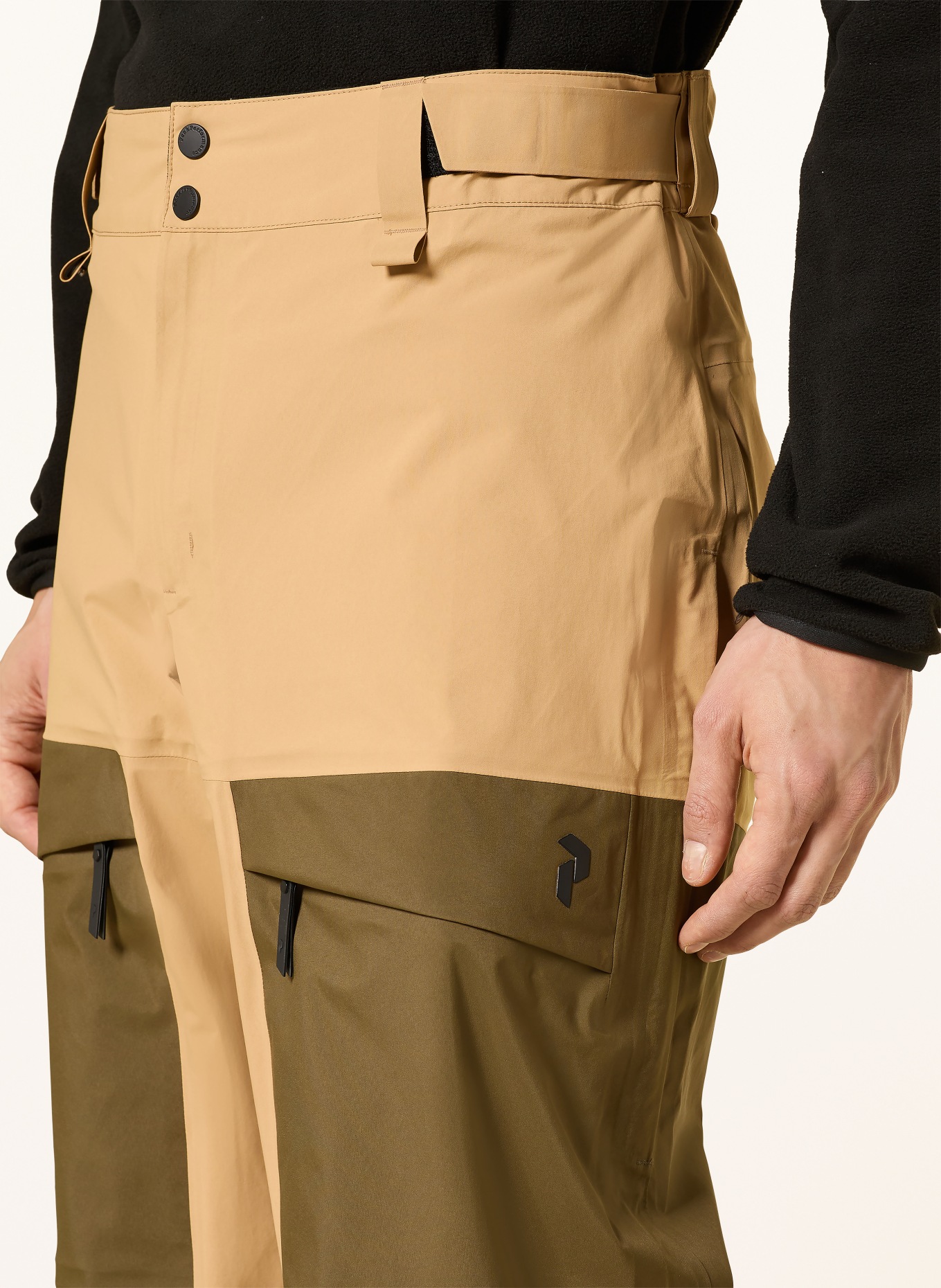 Peak Performance Hardshell-Skihose GRAVITY GORE-TEX 3L: CAMEL / KHAKI