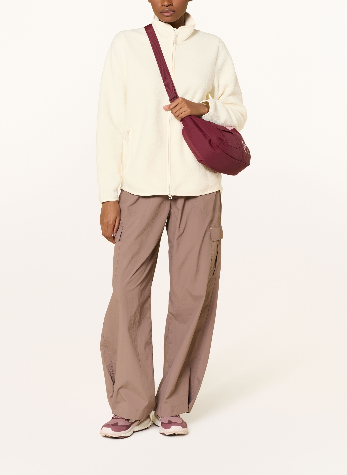 Peak Performance Fleecejacke PILE ZIP: CREME