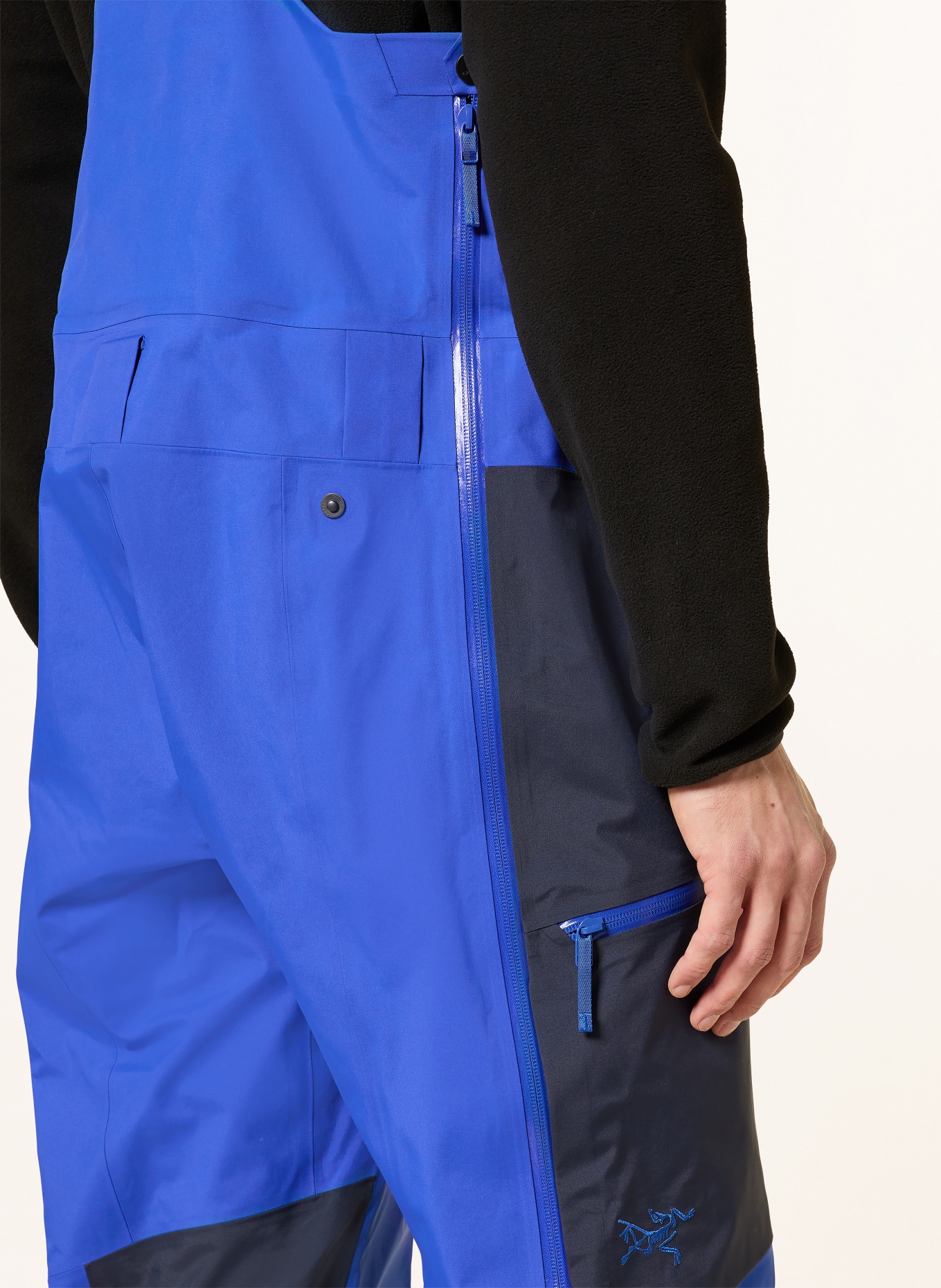 ARC'TERYX Pantalon de ski Hardshell SABRE: BLEU / NOIR