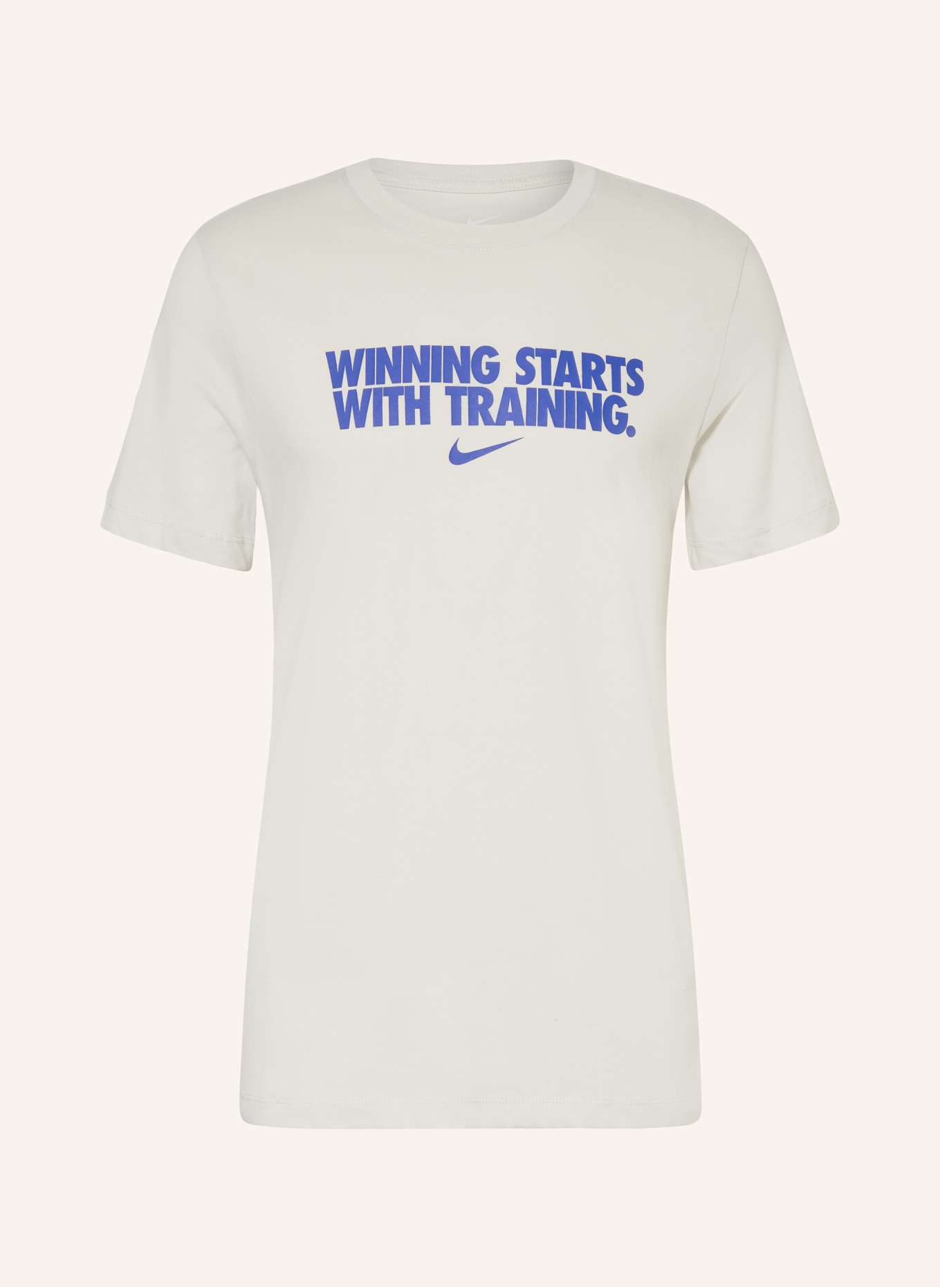 Nike T-Shirt WINNING: CREME / BLAU