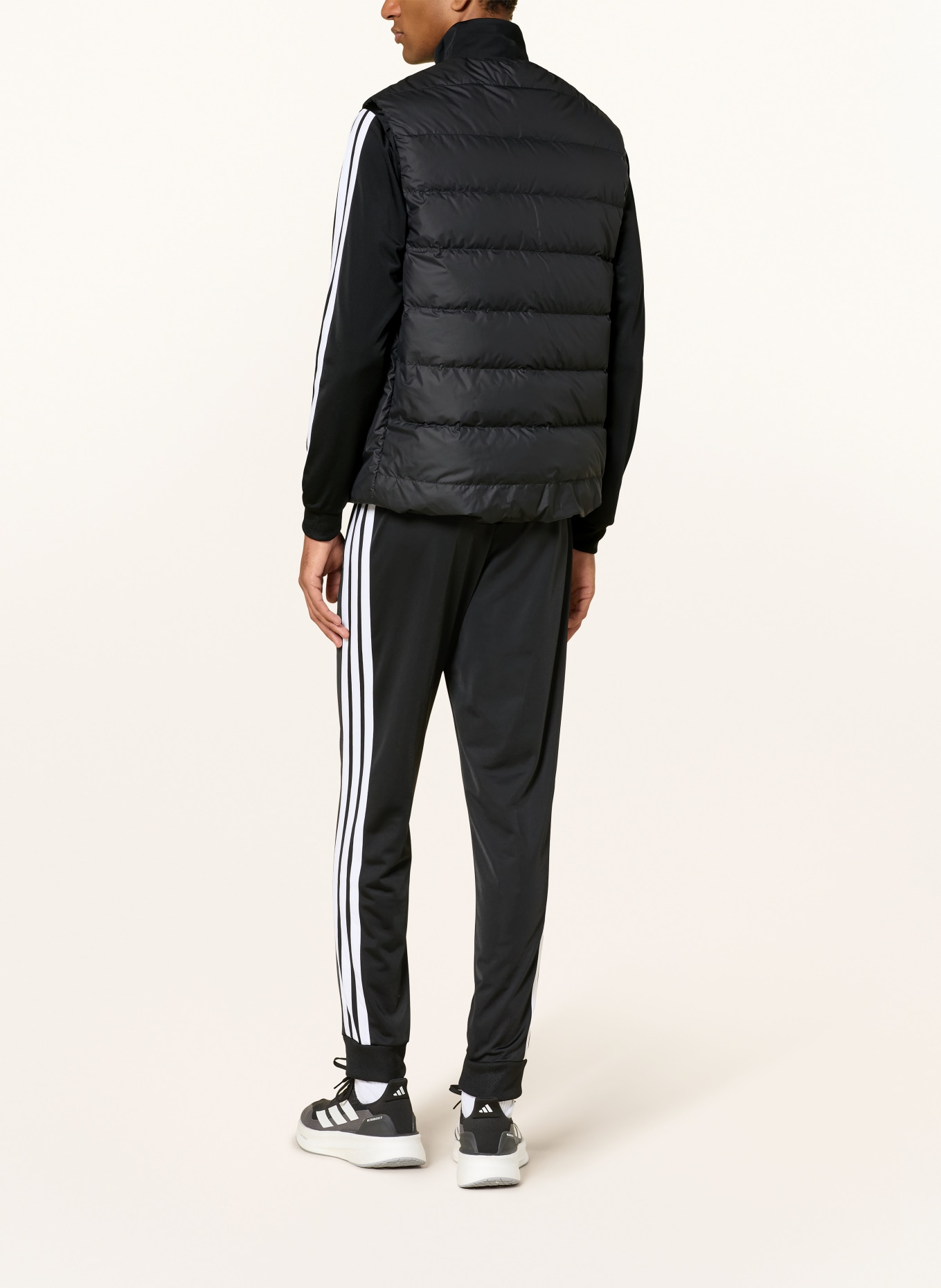 adidas Daunenweste: SCHWARZ