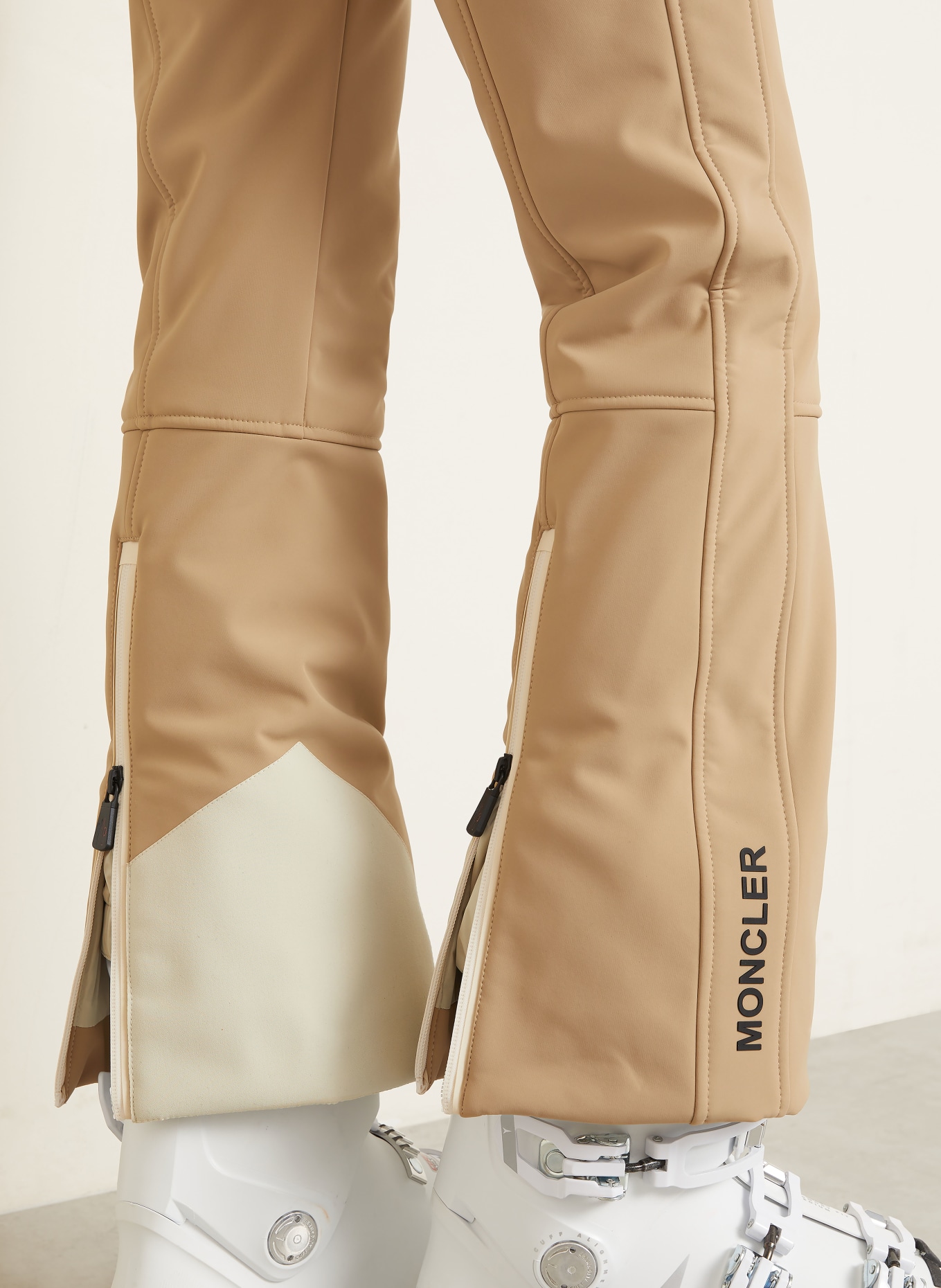MONCLER GRENOBLE Ski-Overall: BEIGE / CAMEL