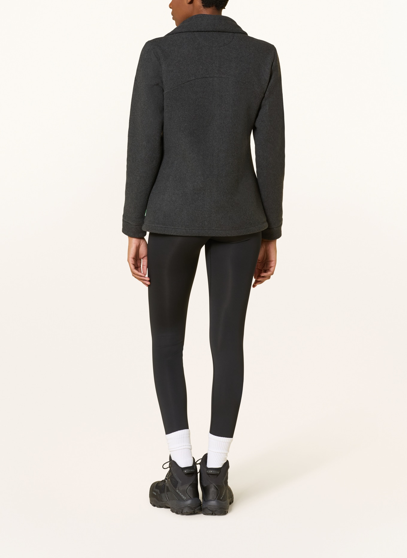 VAUDE Fleecejacke SKOMER WINTER: DUNKELGRAU