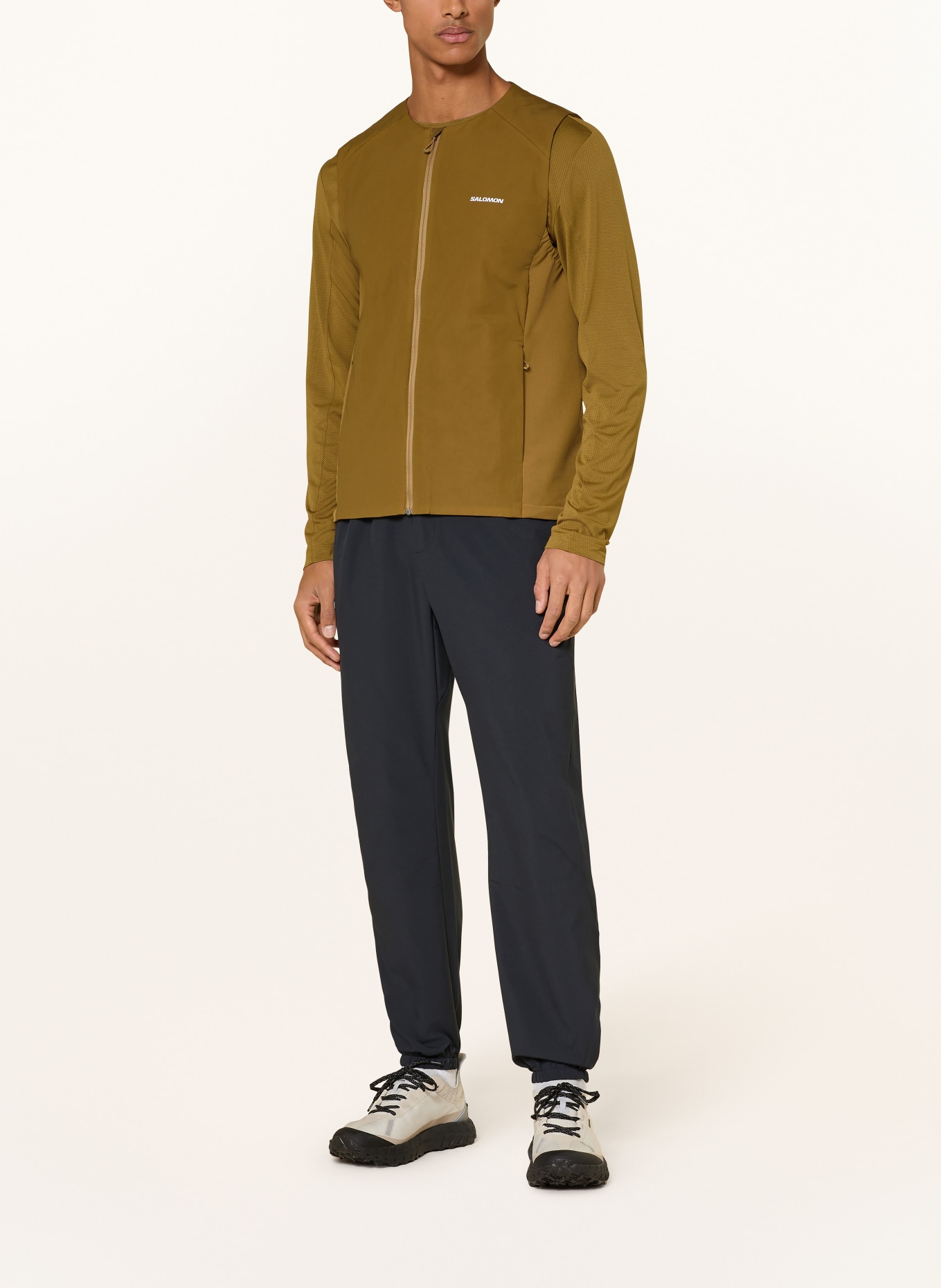 SALOMON Hybrid-Laufweste MOUNTAIN FLEX HYBRID: KHAKI