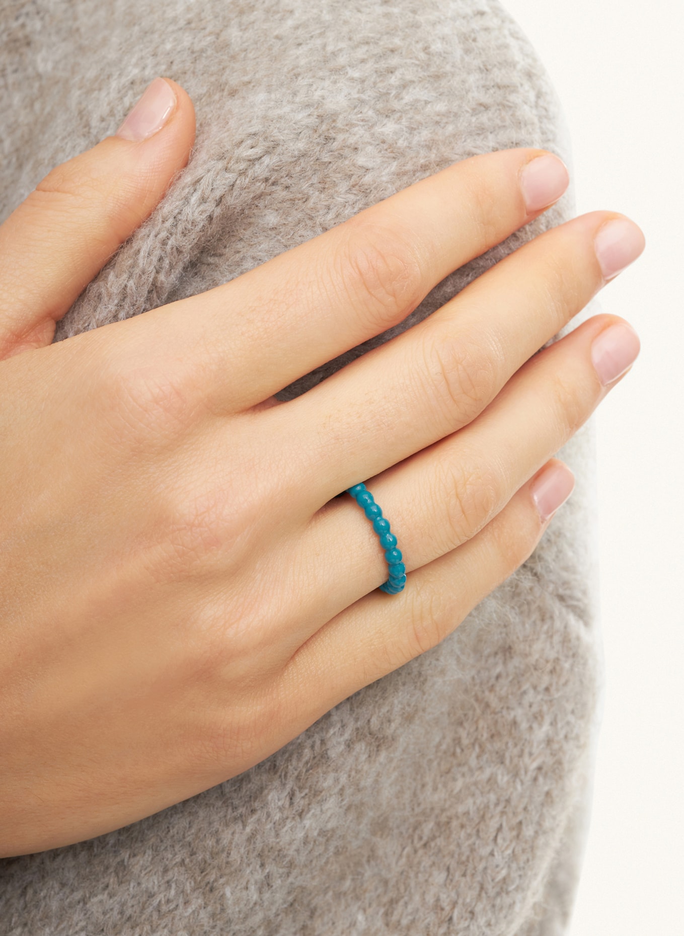 LULU Copenhagen COLOR BALL ring: BLUE