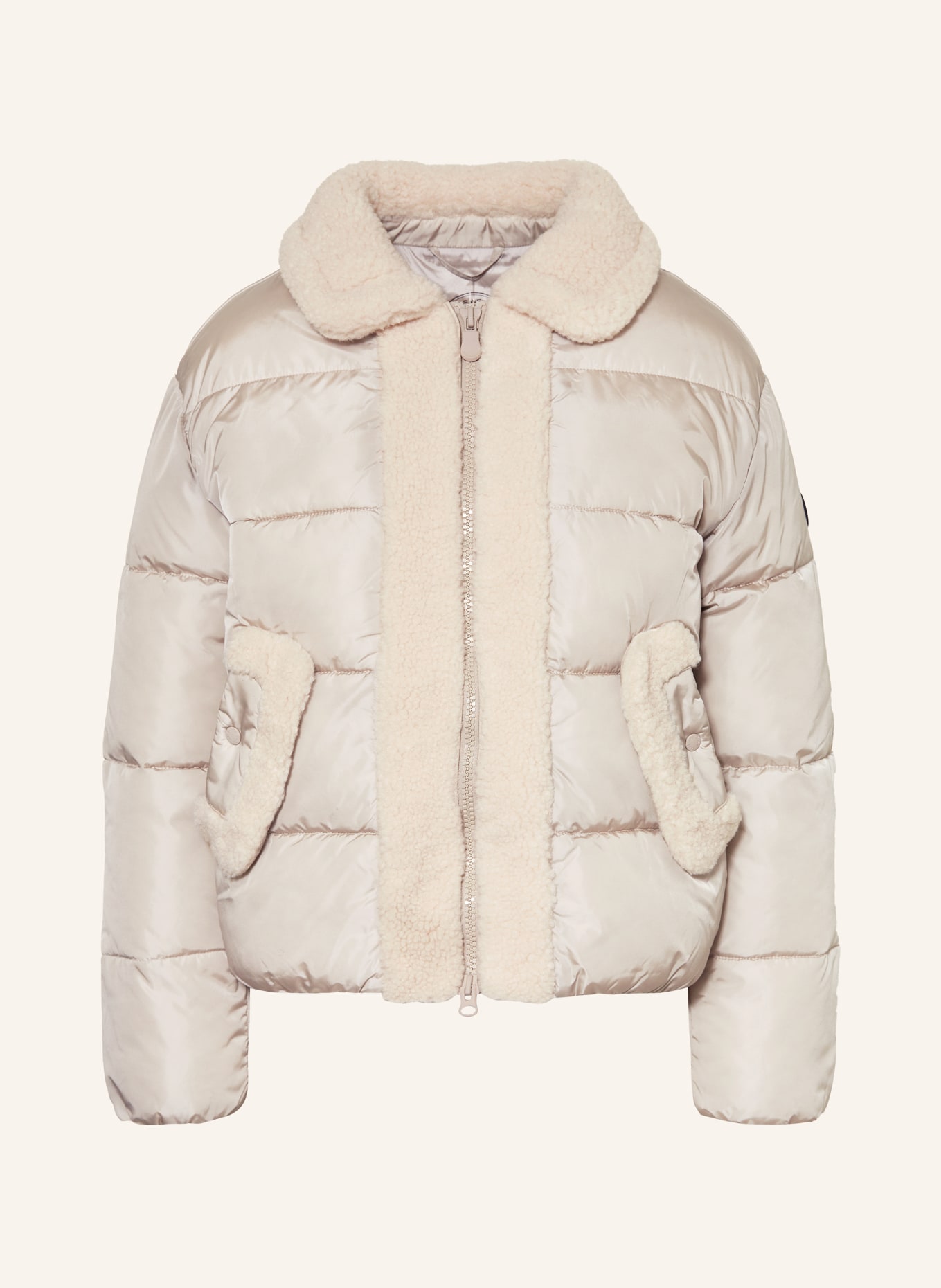SAVE THE DUCK Steppjacke HONEY im Materialmix: BEIGE