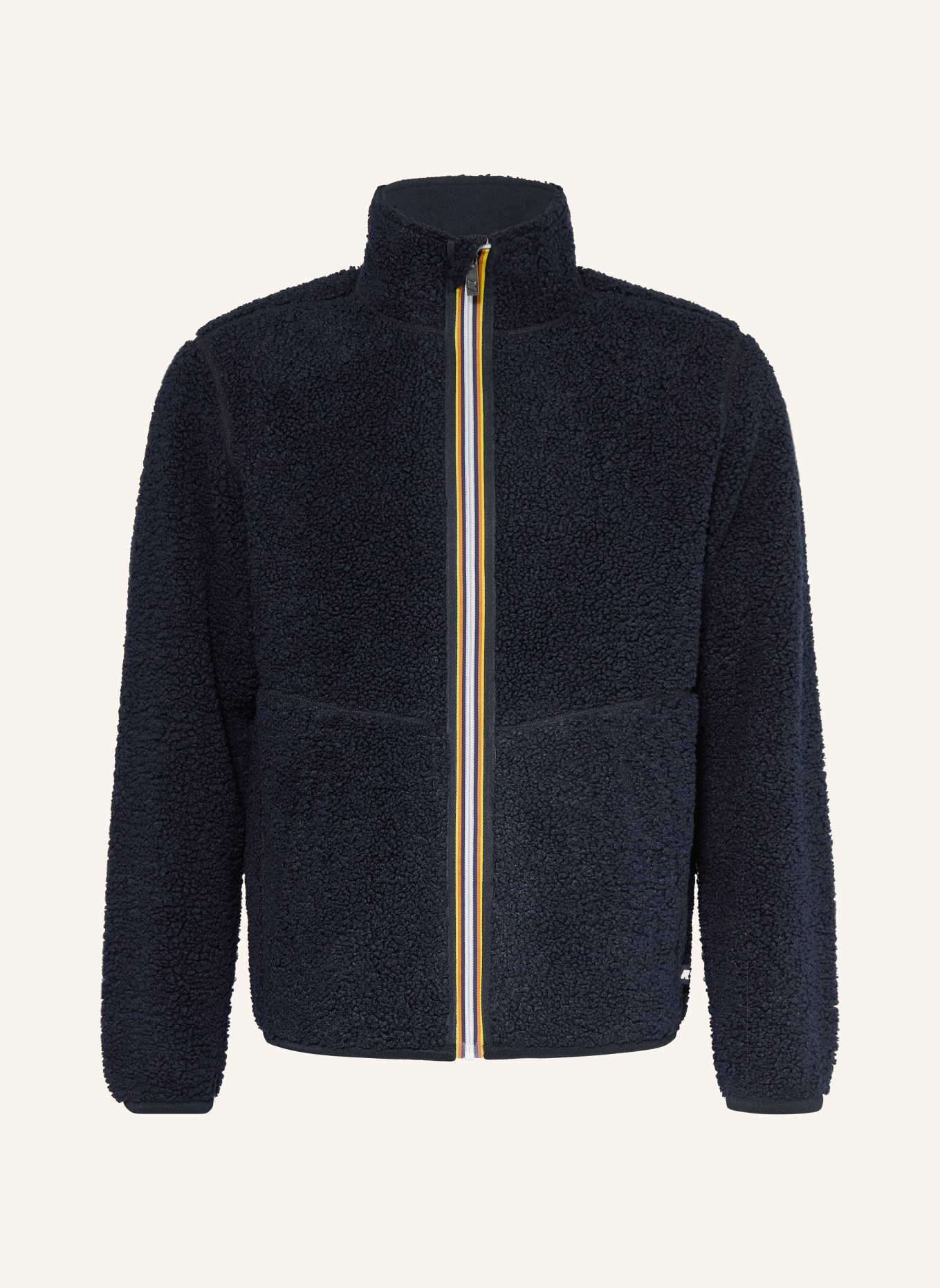 K-WAY Kurtka z polaru PASCAL SHERPA POLAR DOUBLE dwustronna: GRANATOWY