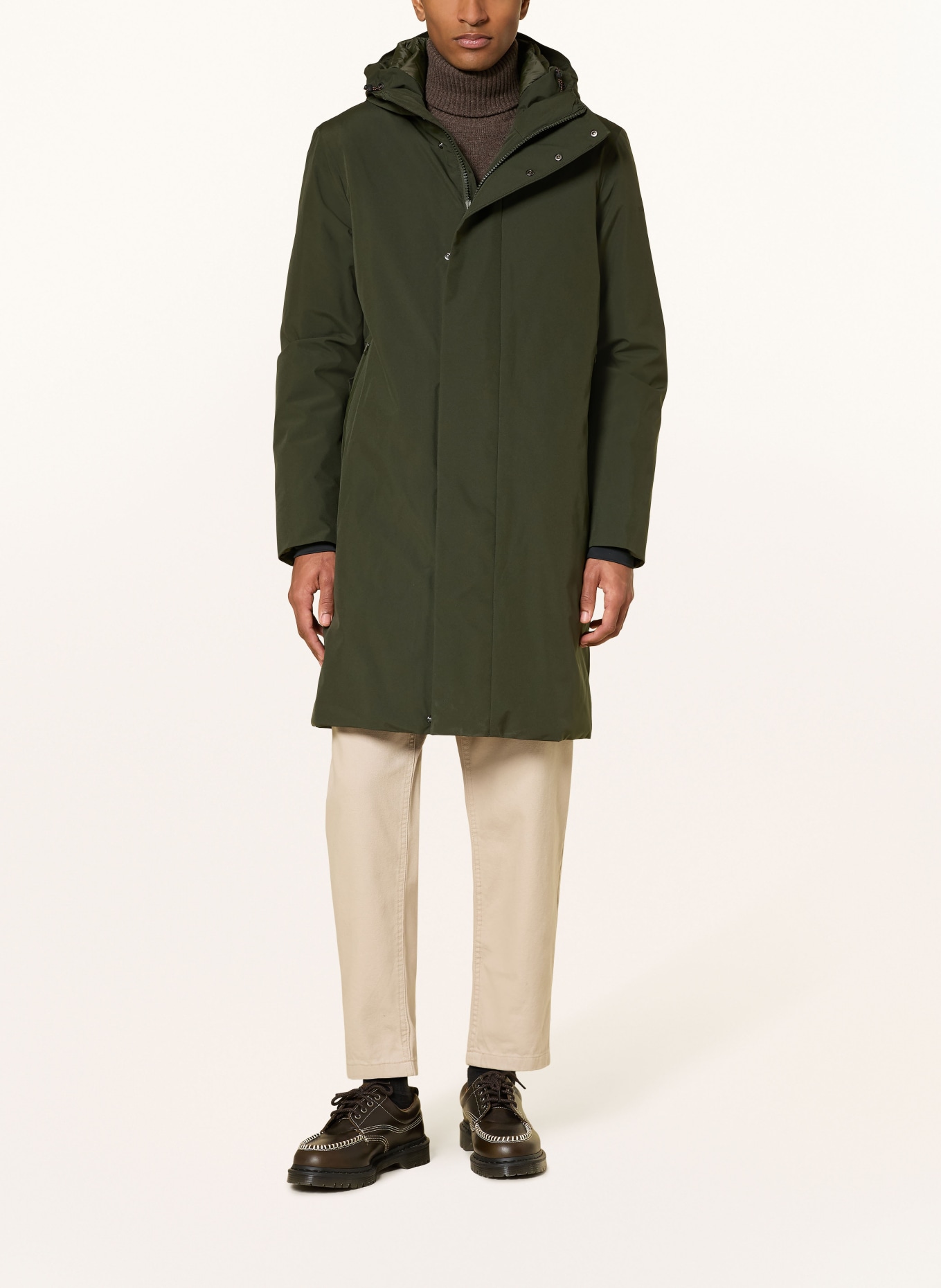 SAVE THE DUCK Parka BARRY: DUNKELGRÜN