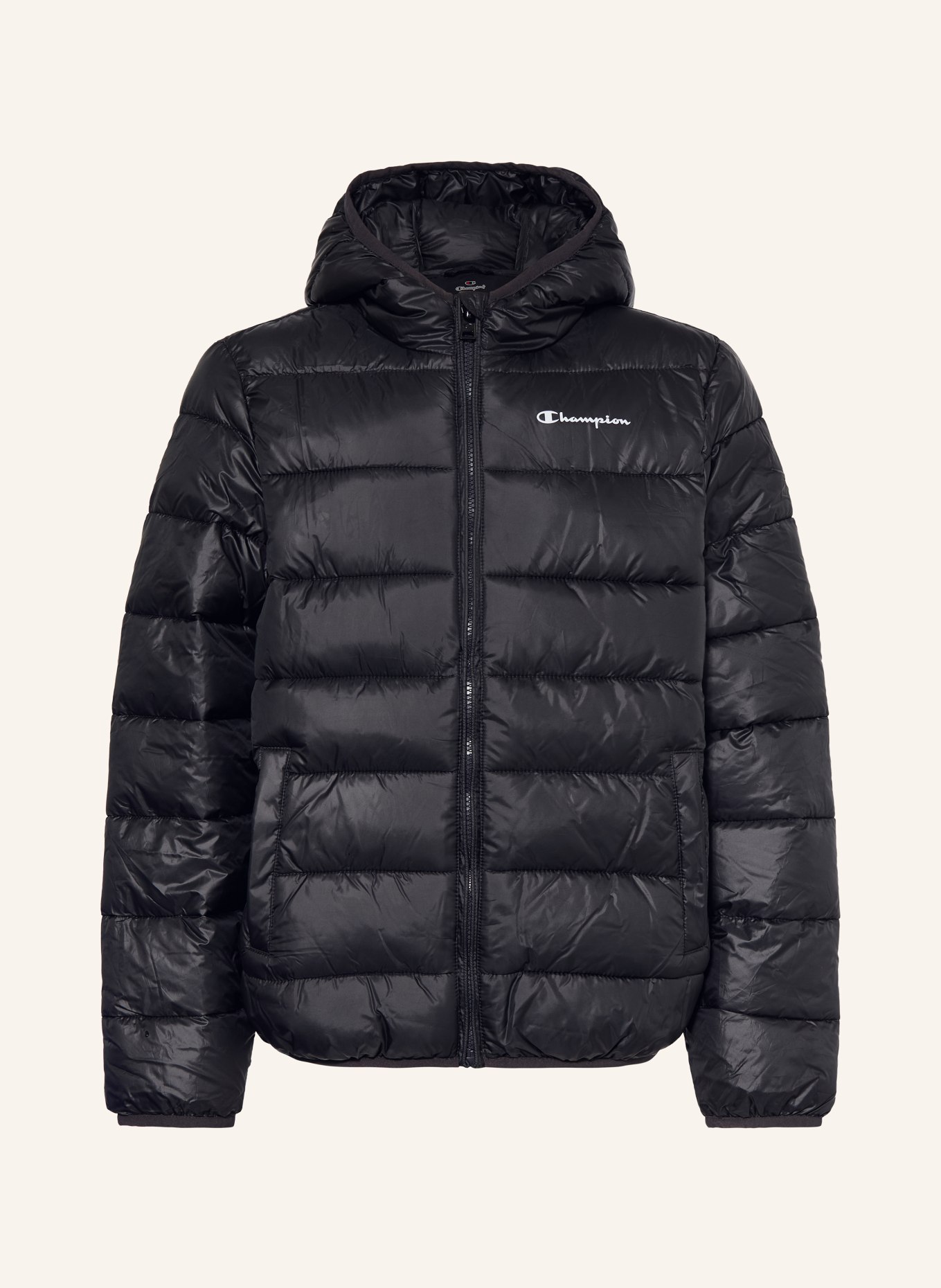 Champion Steppjacke: SCHWARZ