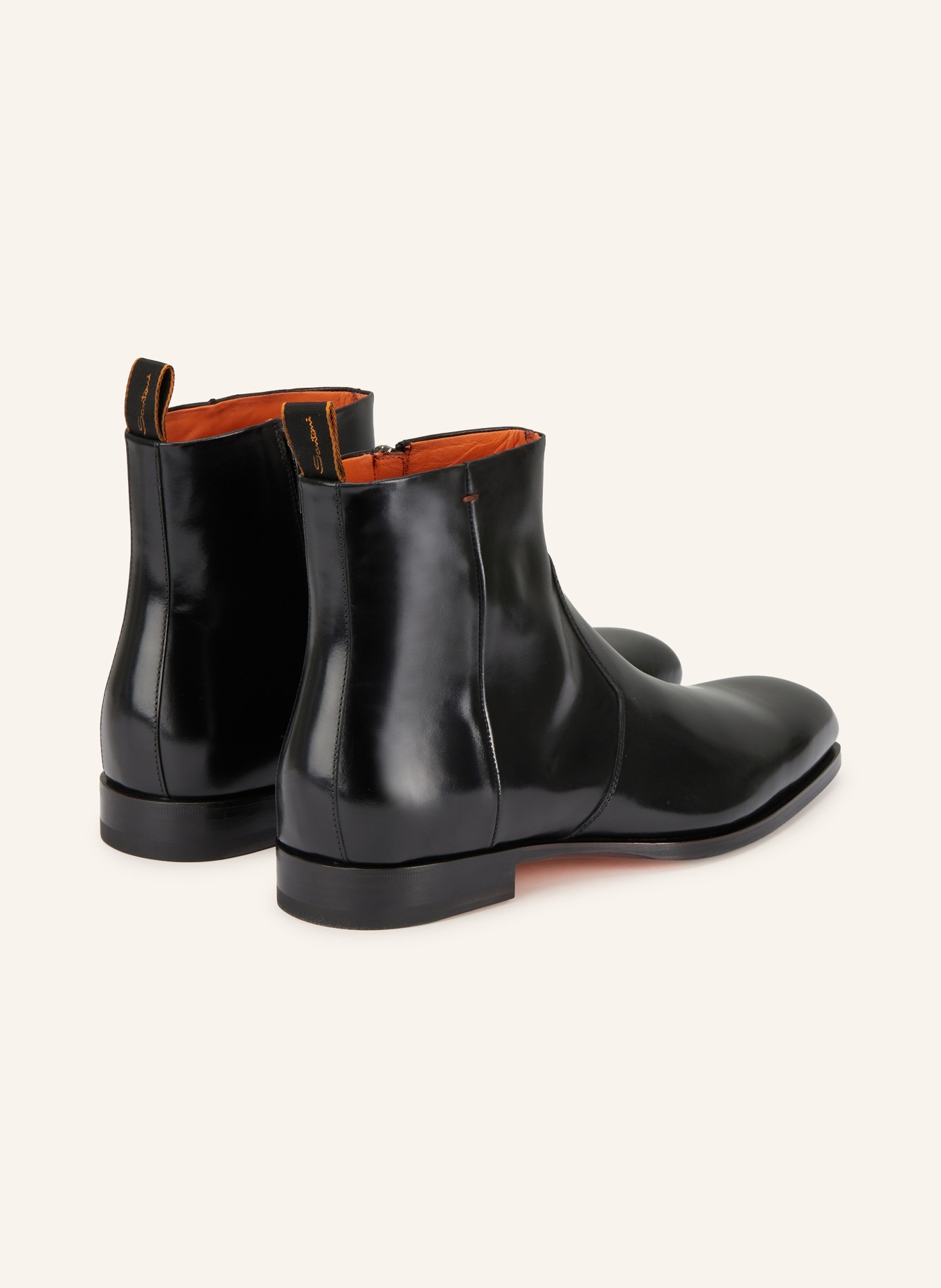 Santoni Stiefeletten BRANDO: SCHWARZ