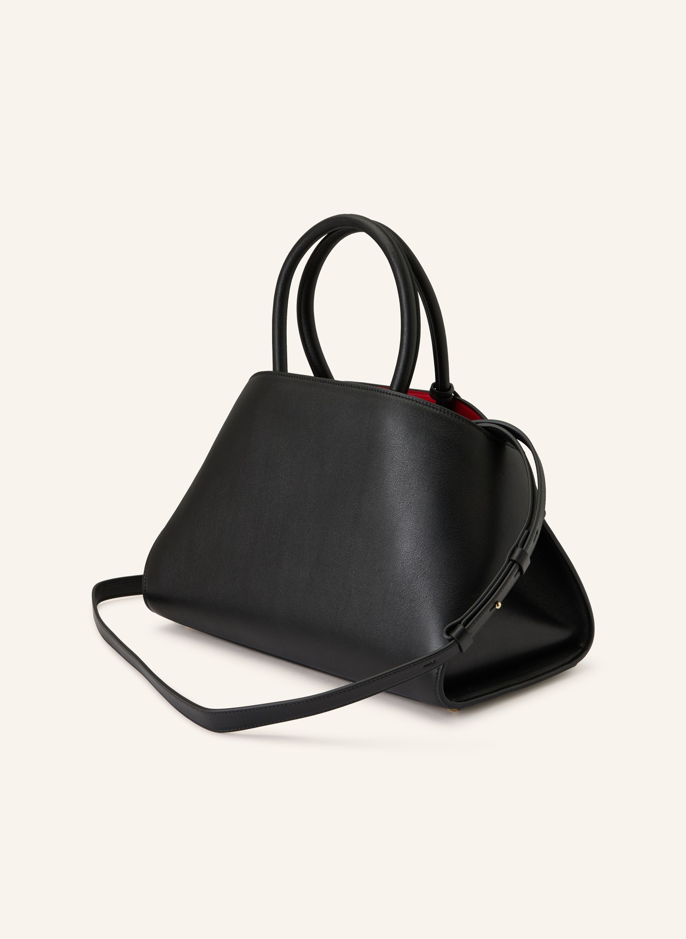 FERRAGAMO Handtasche HUG: SCHWARZ / GOLD