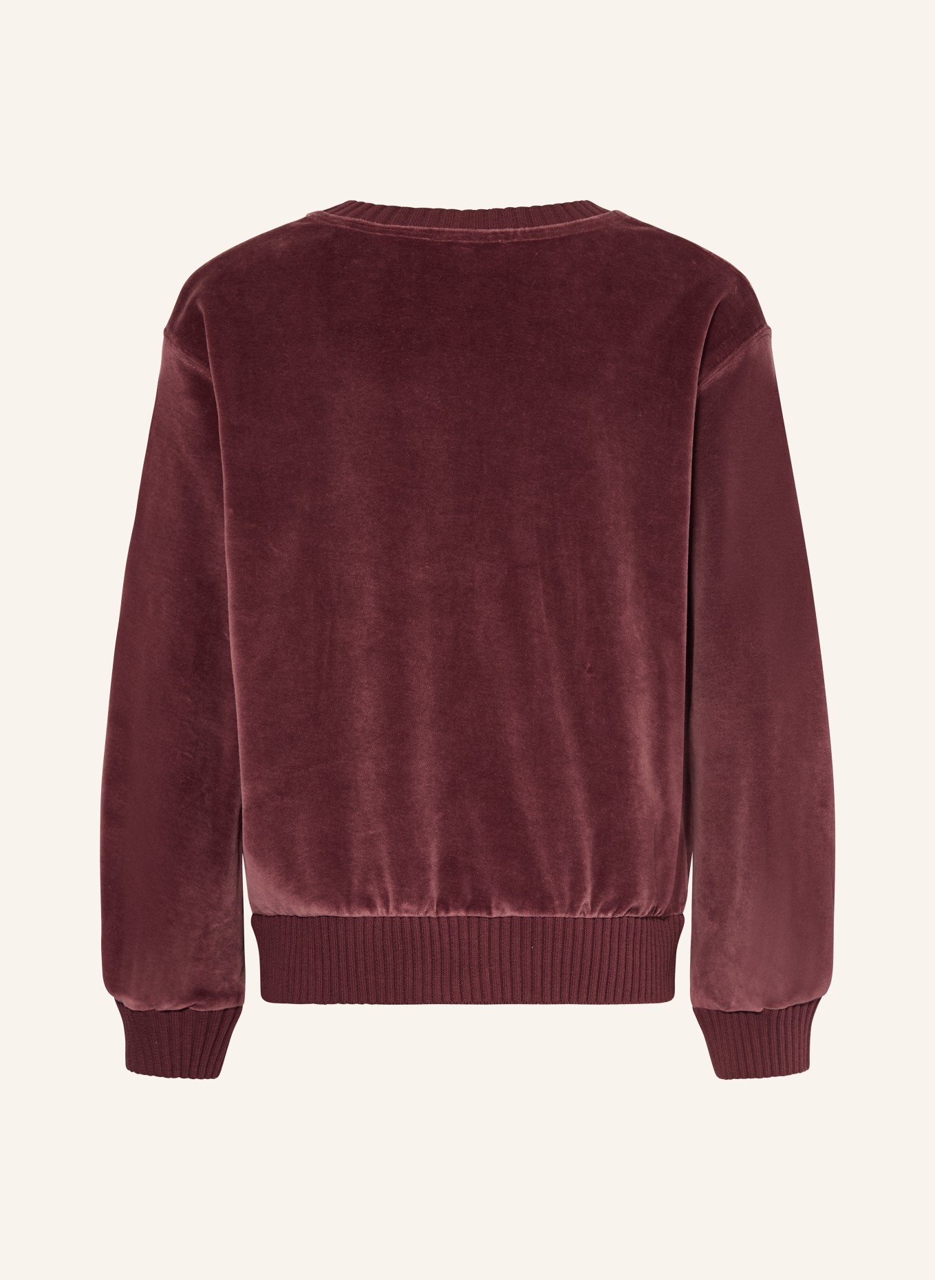 Chloé Nickishirt: DUNKELROT