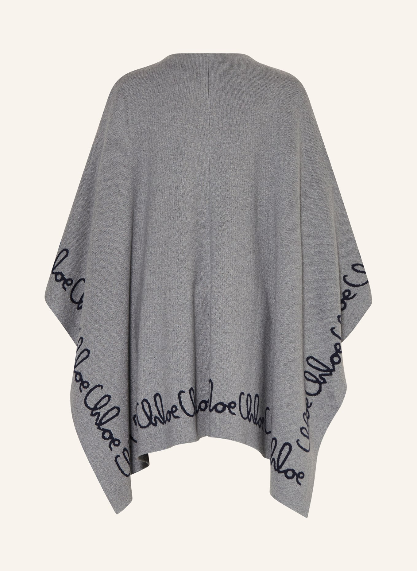 Chloé Cape: GRAU