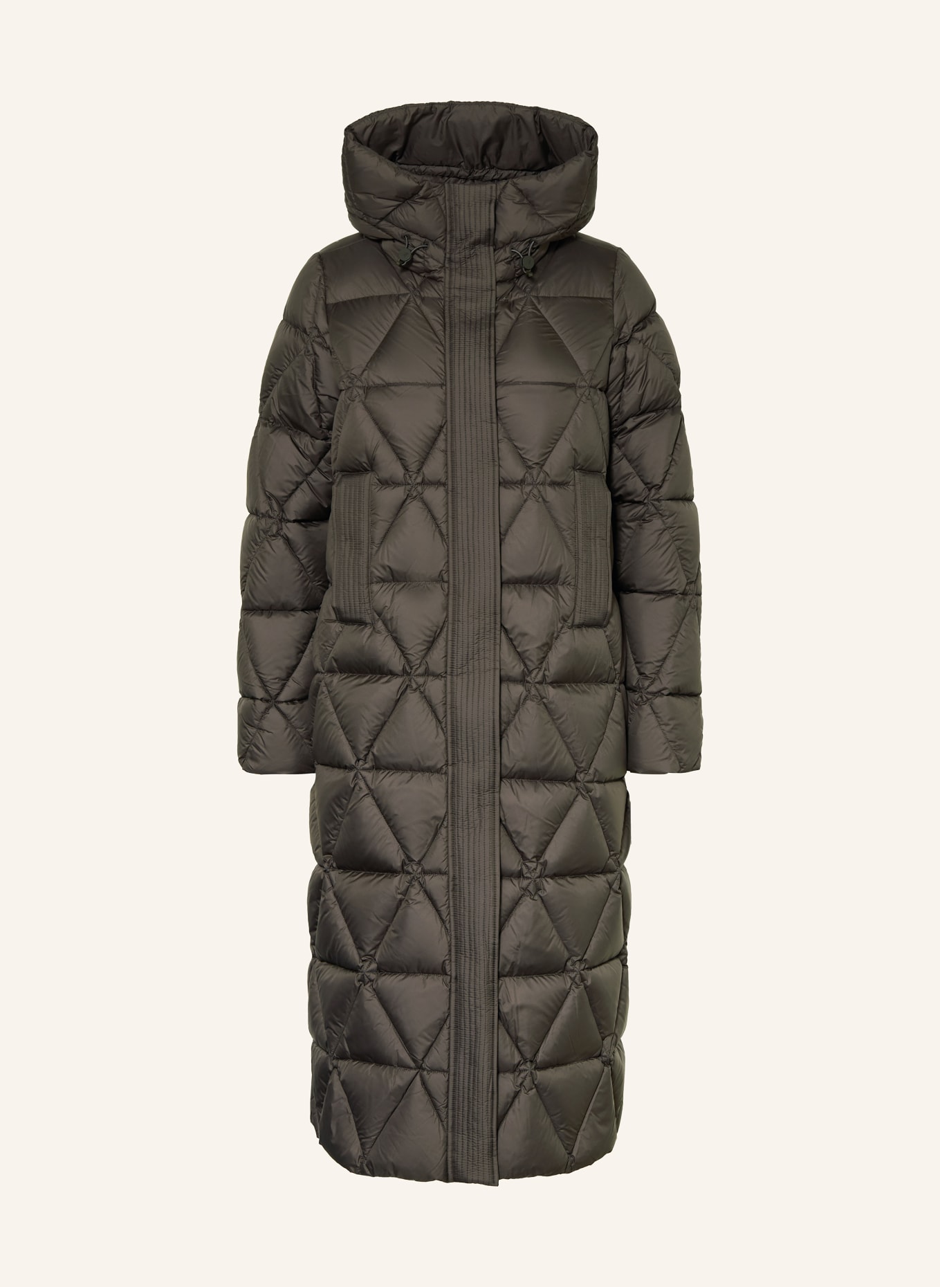 K-WAY RUENNE down coat: OLIVE