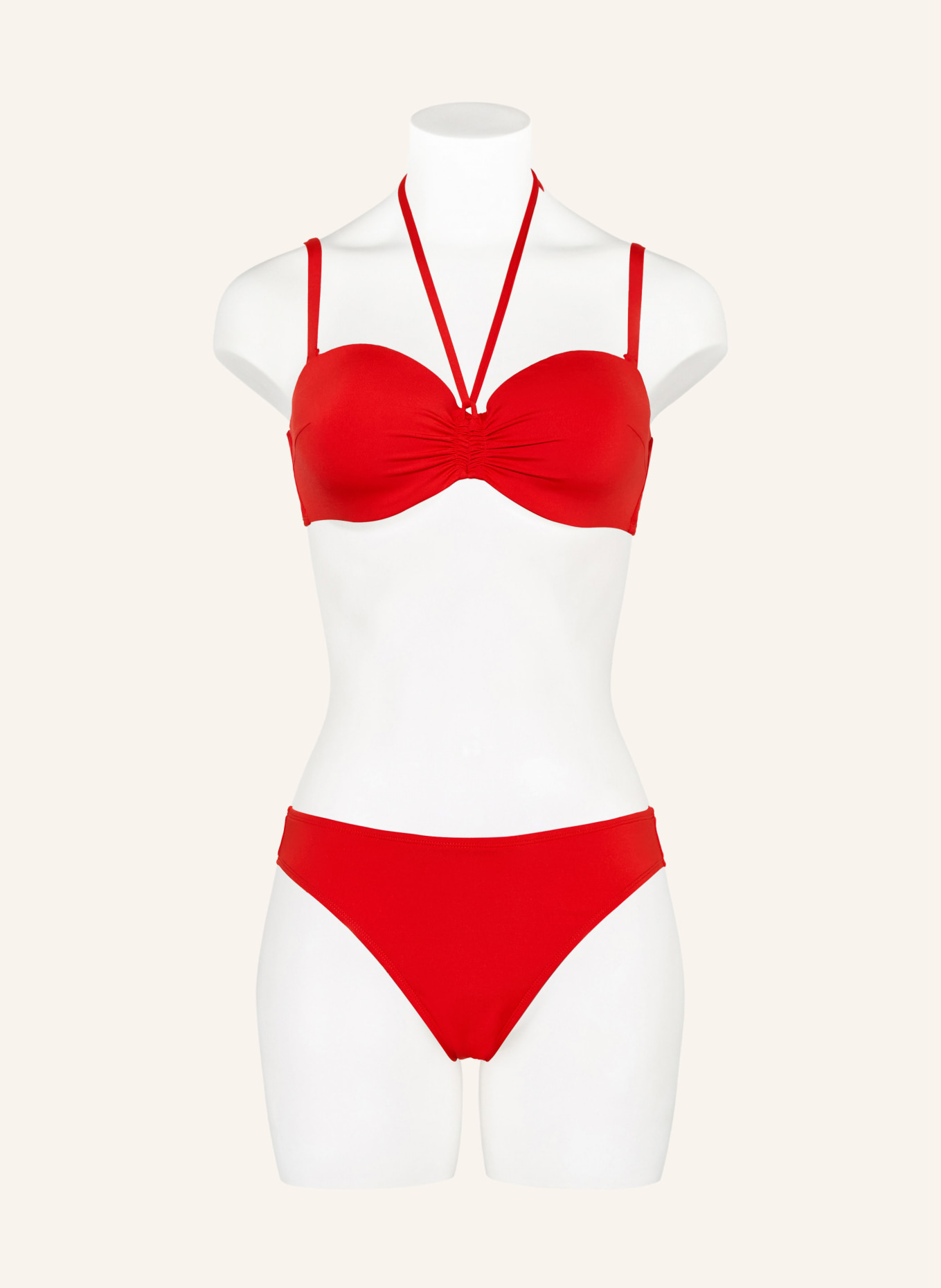MARIE JO Basic-Bikini-Hose MADURAI: ROT