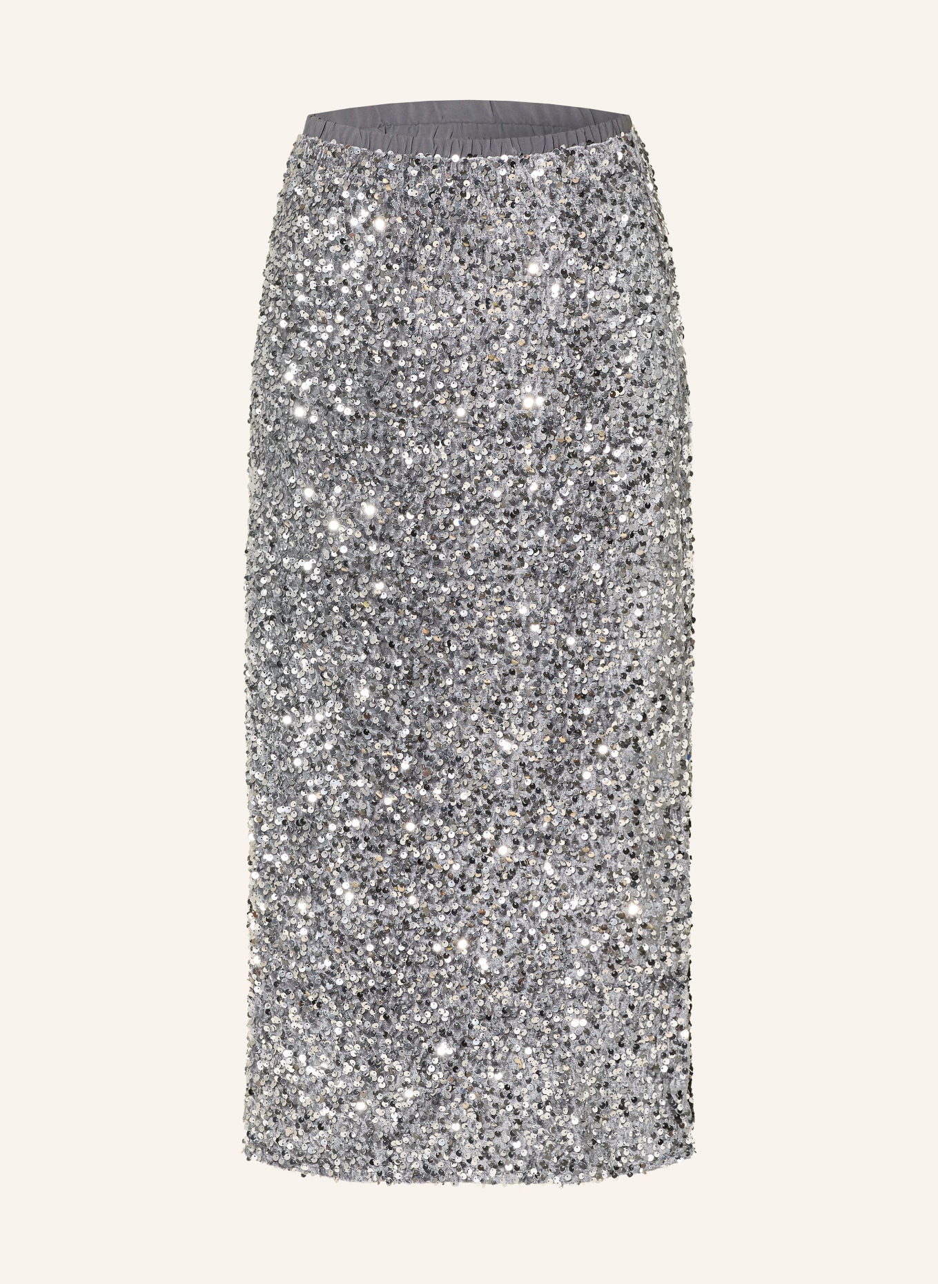 Y.A.S. Rock mit Pailletten: SILBER