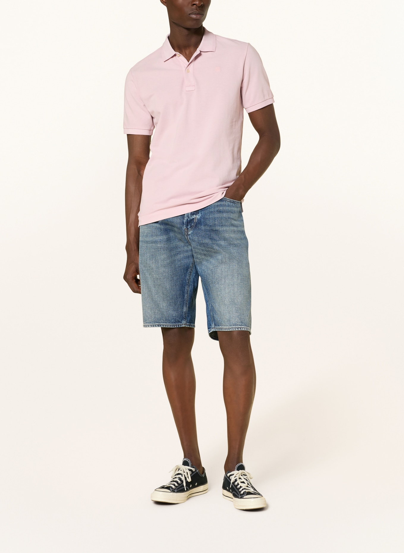 G-Star Jersey polo shirt DUNDA: LIGHT PINK