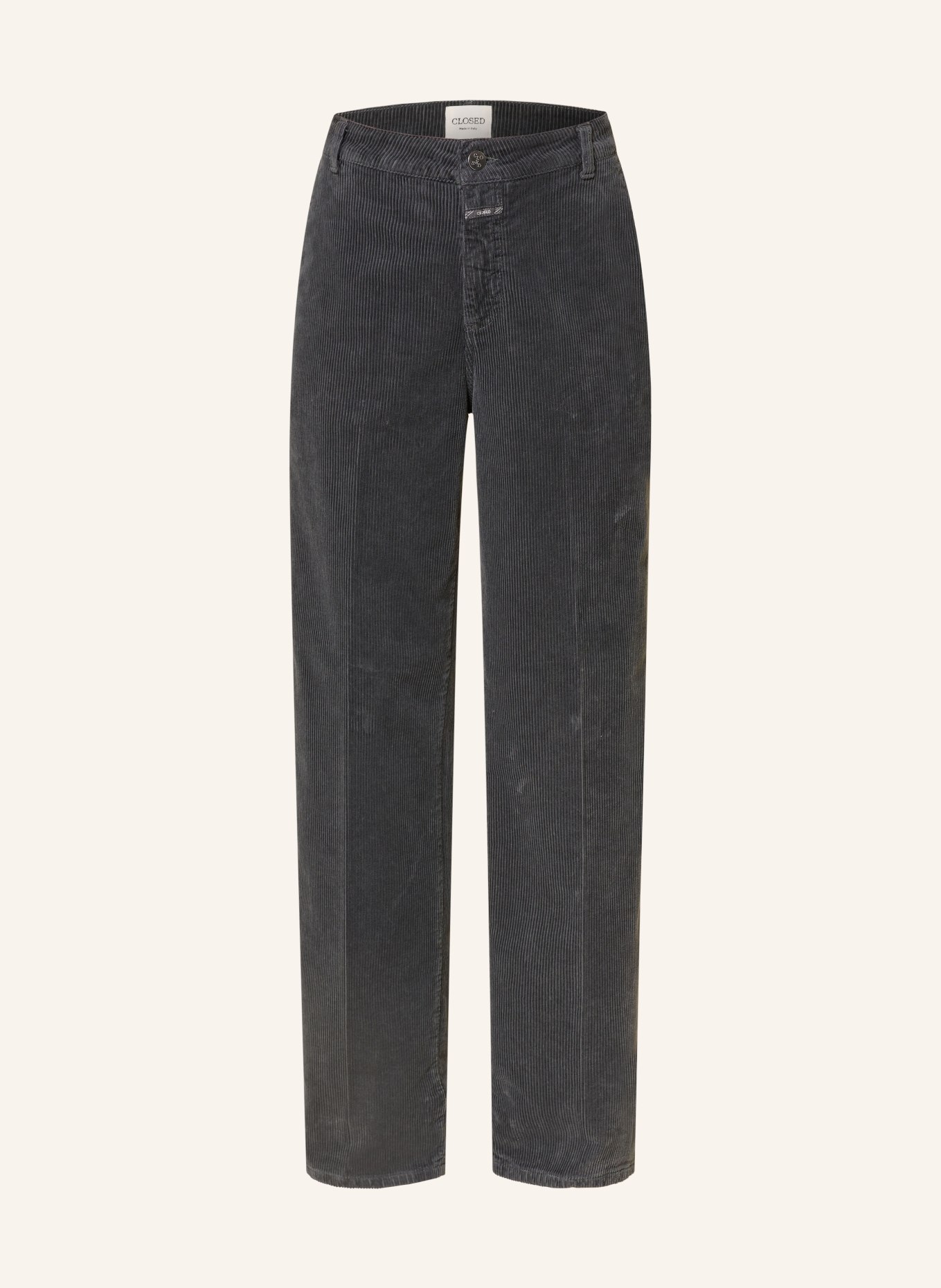 CLOSED Cordhose JURDY: DUNKELGRAU